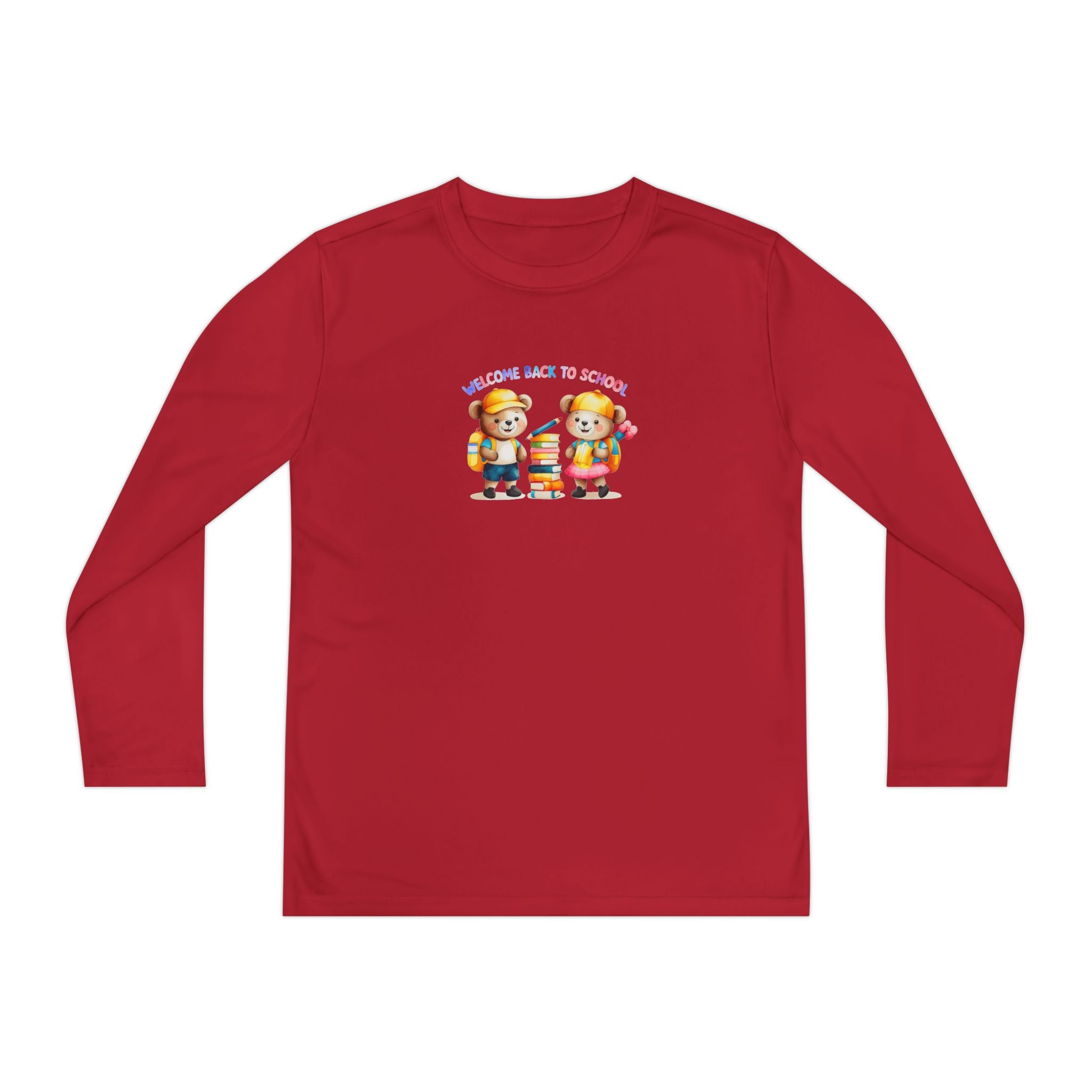 Welcome Back to School Youth Long Sleeve Competitor Tee