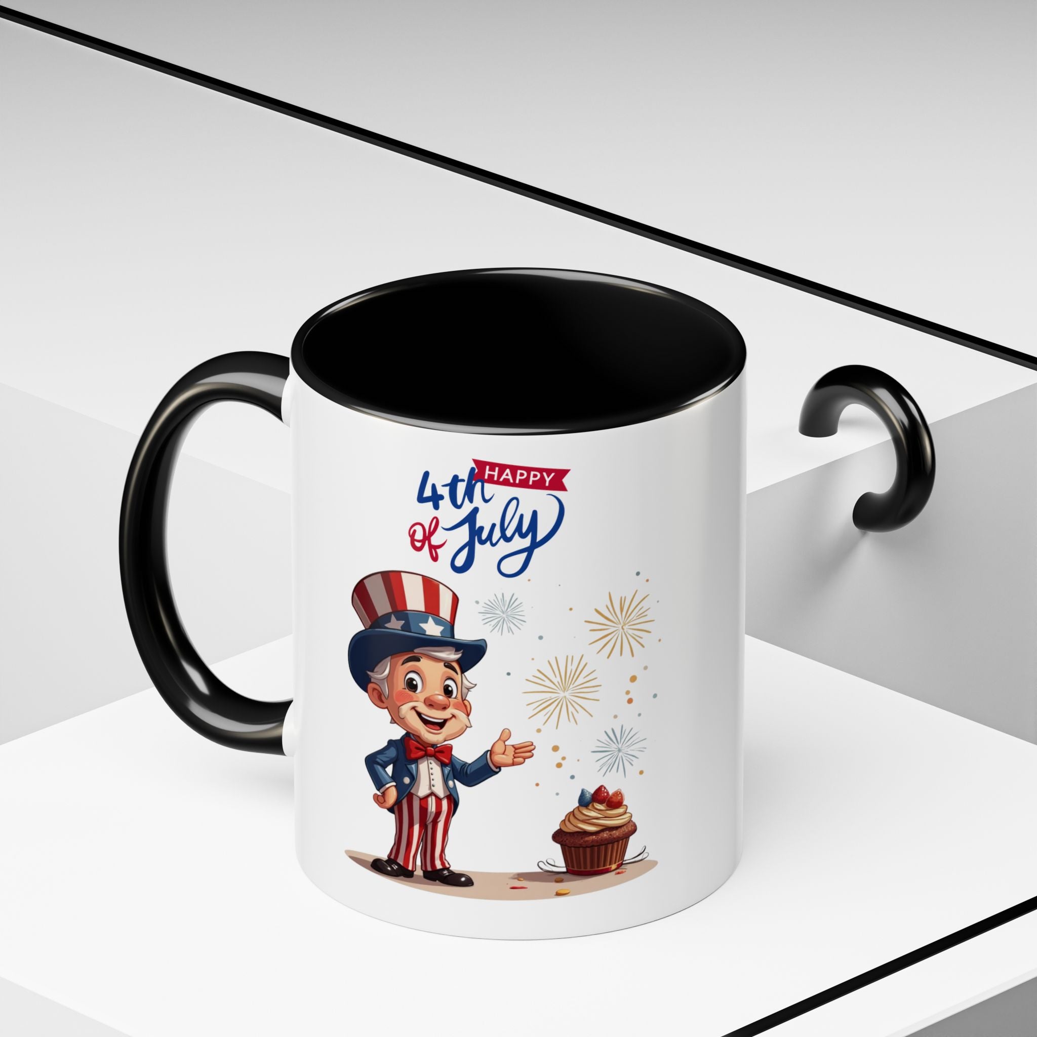 Uncle Sam Happy 4th of July Coffee Mug