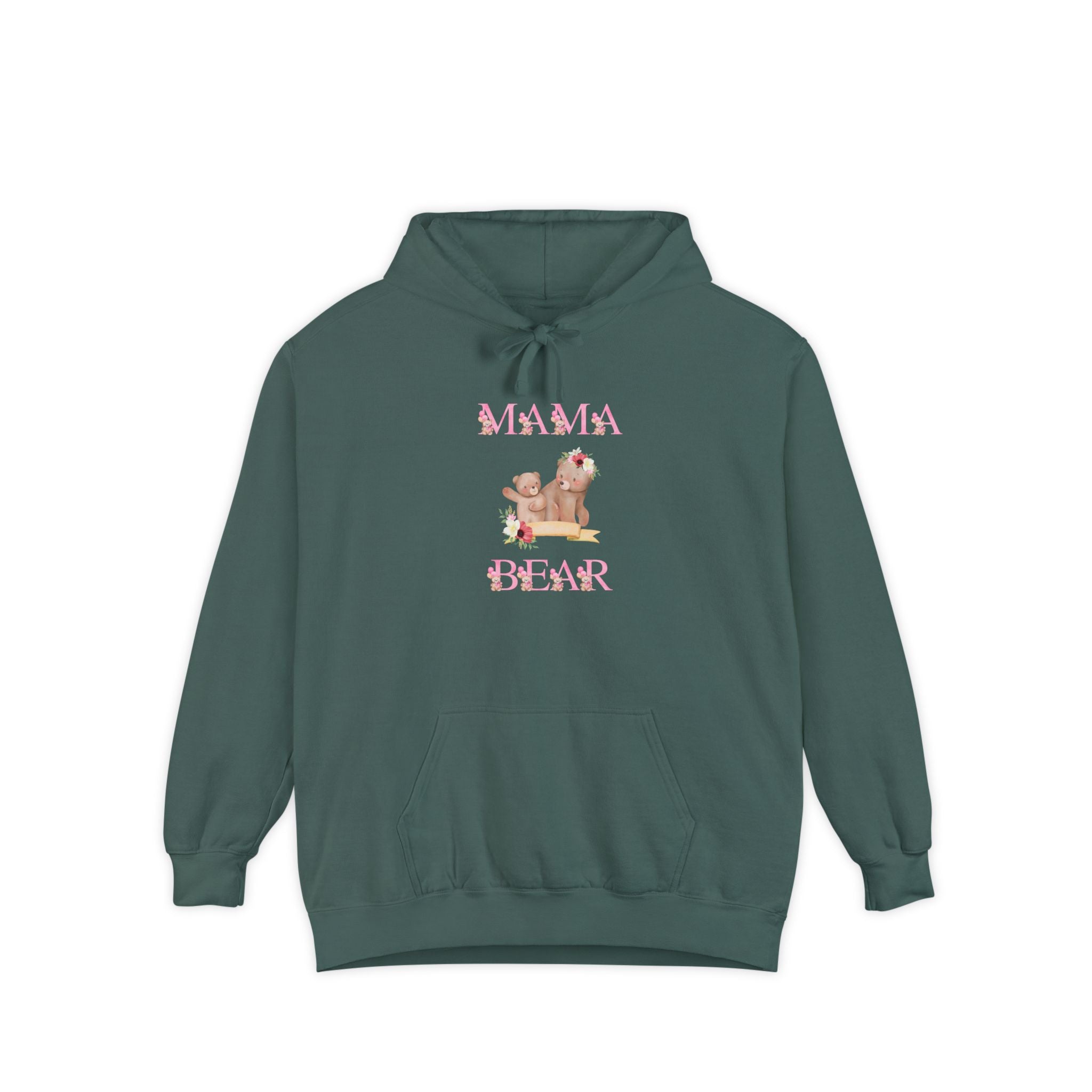 Mama Bear Unisex Garment-Dyed Hoodie