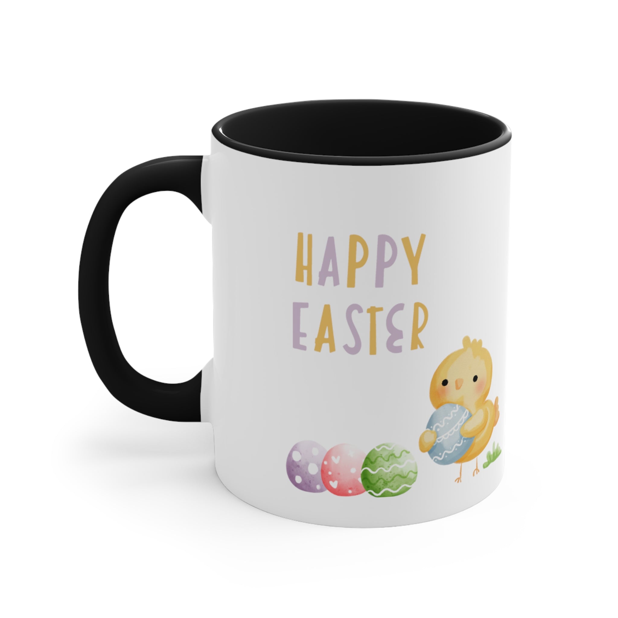 Wishing You A Happy Easter Accent Coffee Mug, 11oz