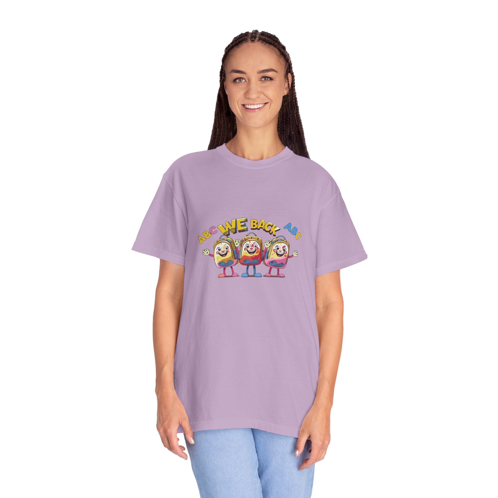 We Back Unisex Garment-Dyed T-shirt
