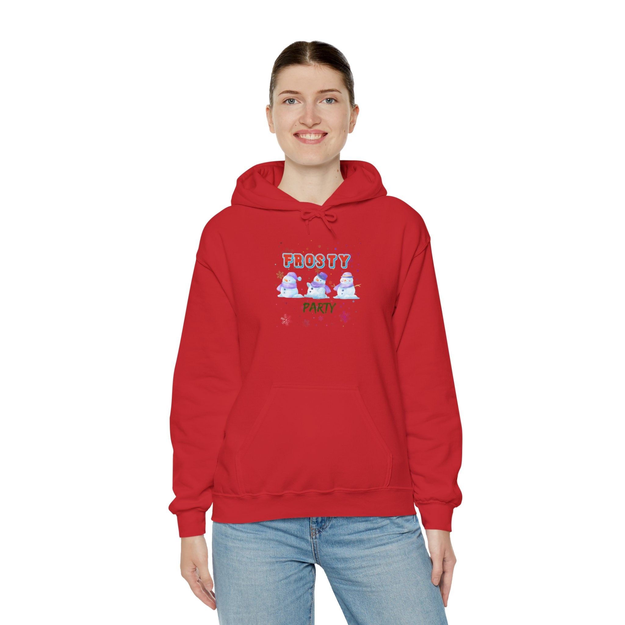 Frosty Party Unisex Heavy Blend™ Hooded Sweatshirt