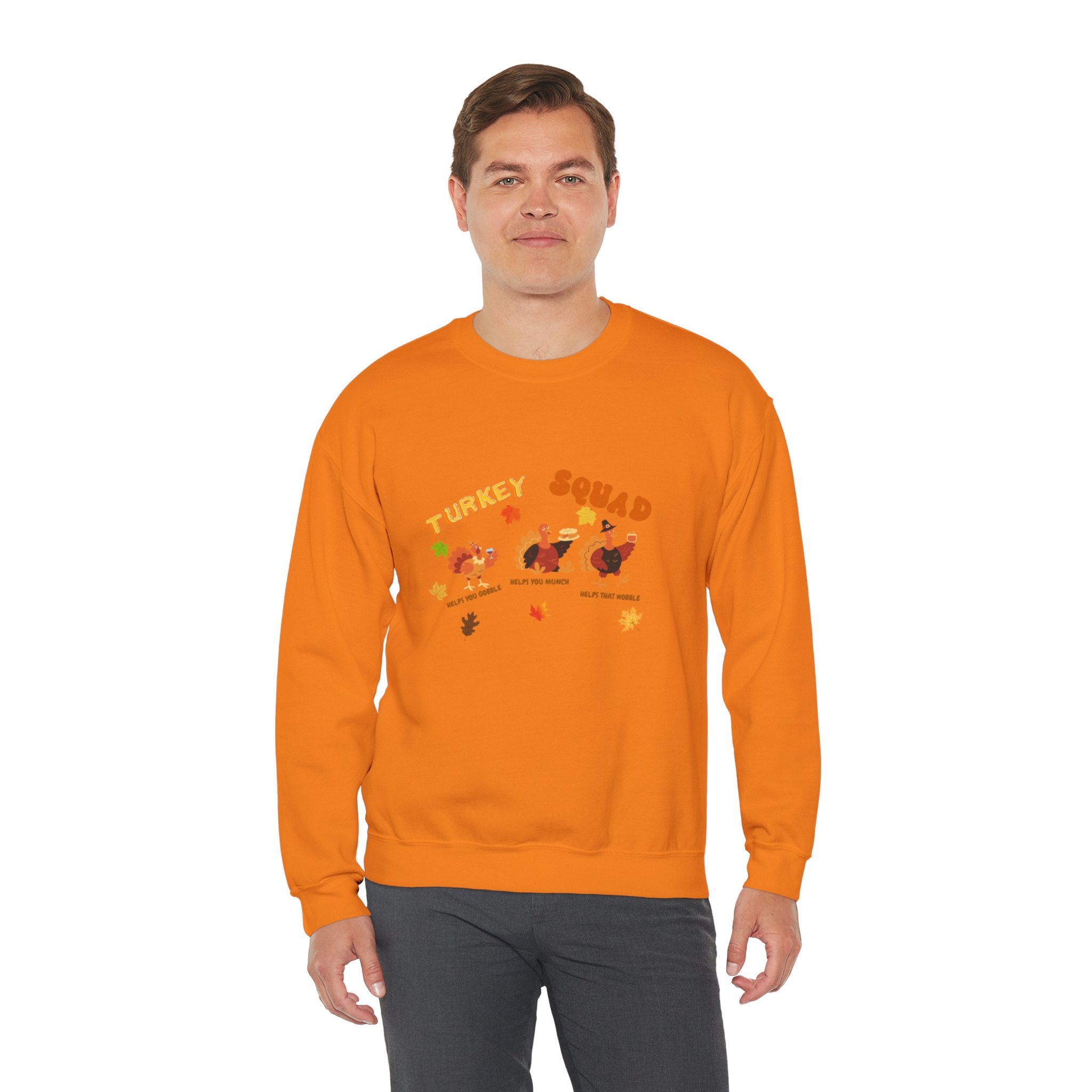 Turkey Squad Unisex Heavy Blend™ Crewneck Sweatshirt