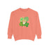 Retro St. Paddy's Day Unisex Garment-Dyed Sweatshirt