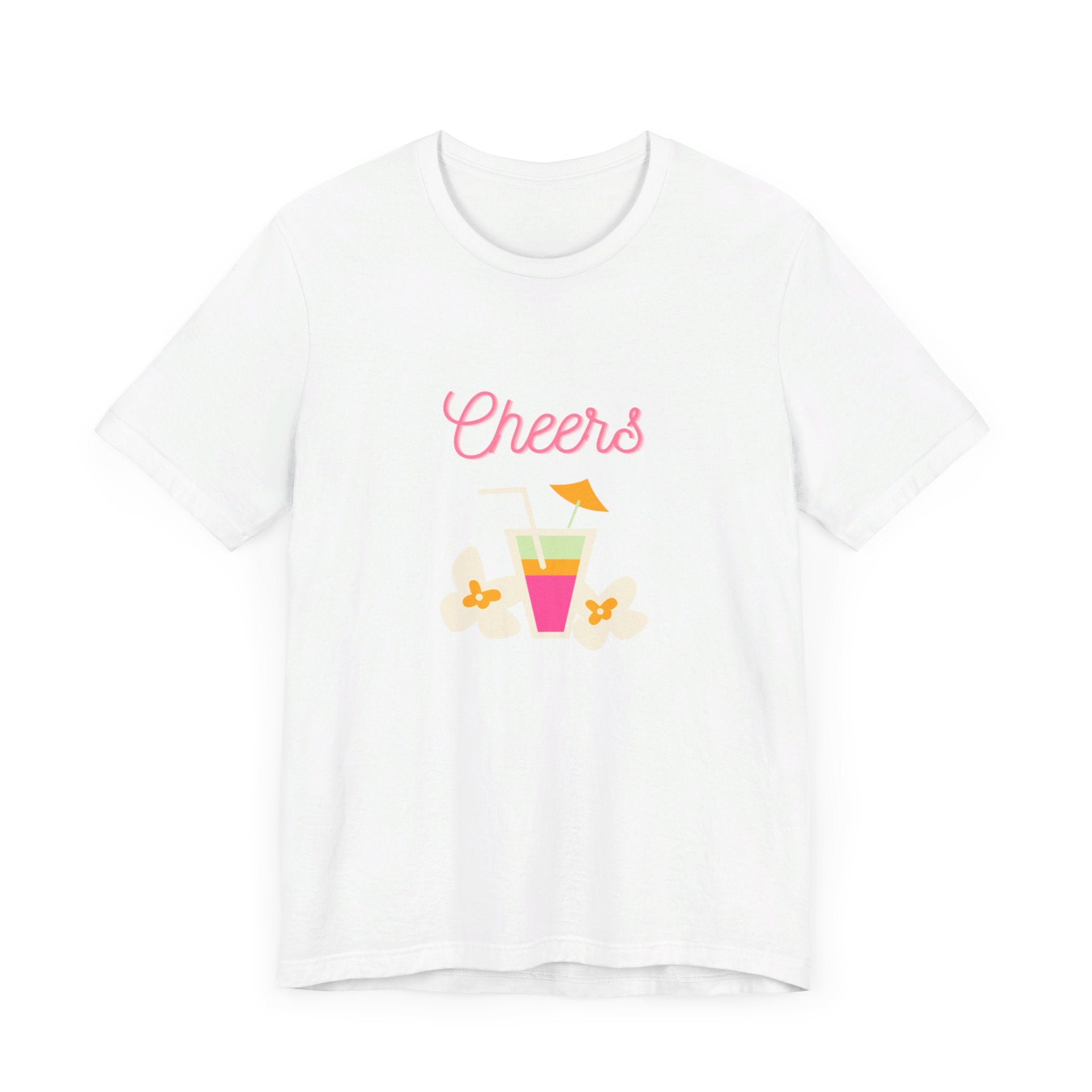 Cheers To Summer Unisex Jersey Short Sleeve Tee