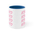 XOXO Accent Coffee Mug, 11oz