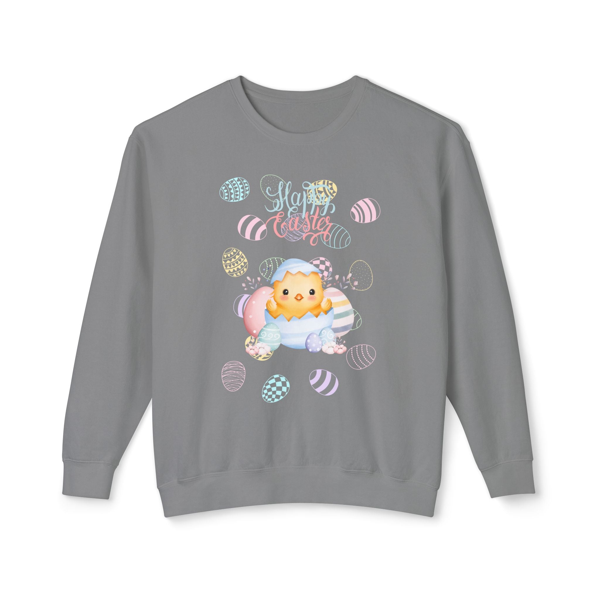 Chick Happy Easter Crewneck Sweatshirt