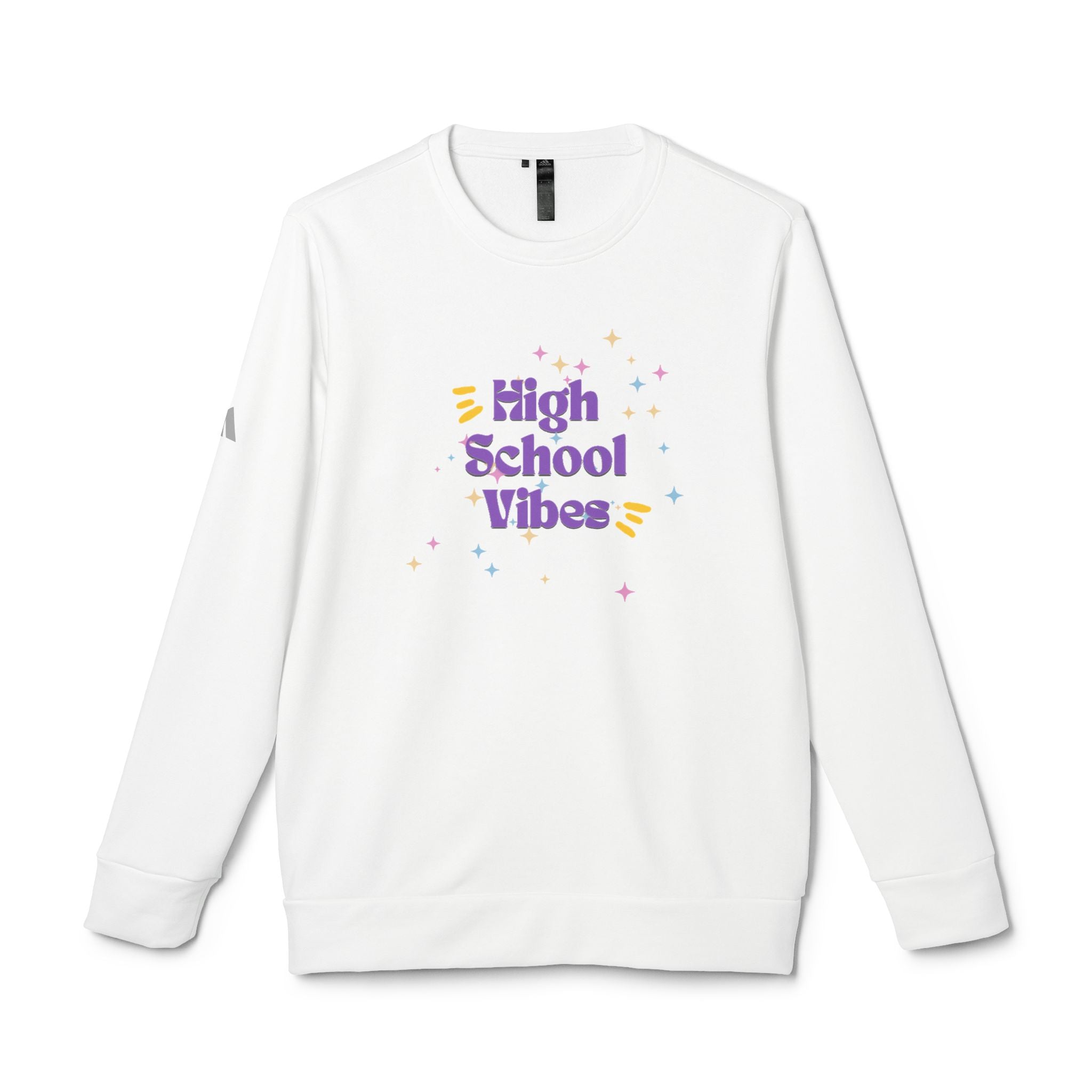 High School Vibes adidas® Unisex Fleece Crewneck Sweatshirt