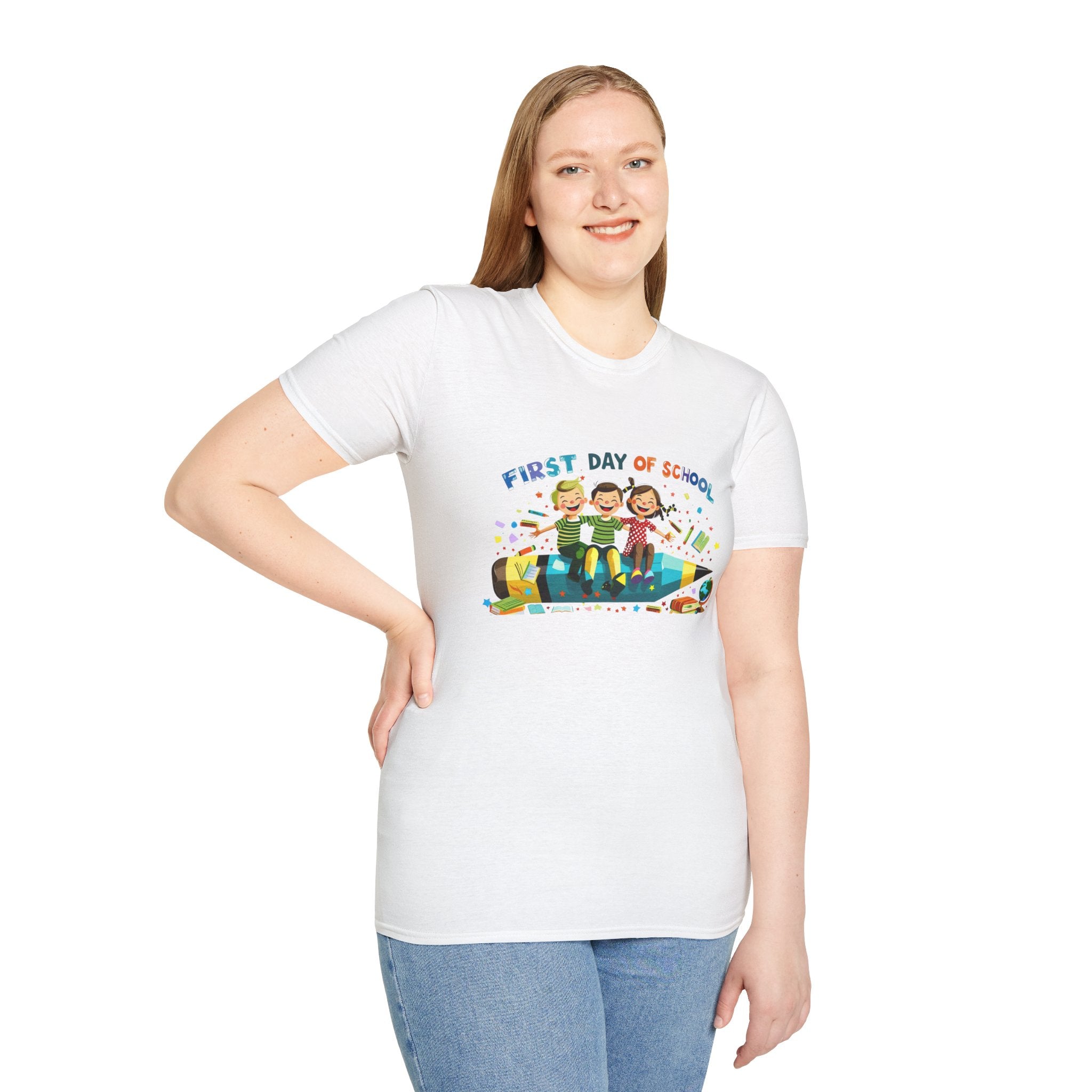 First Day of School Unisex Softstyle T-Shirt