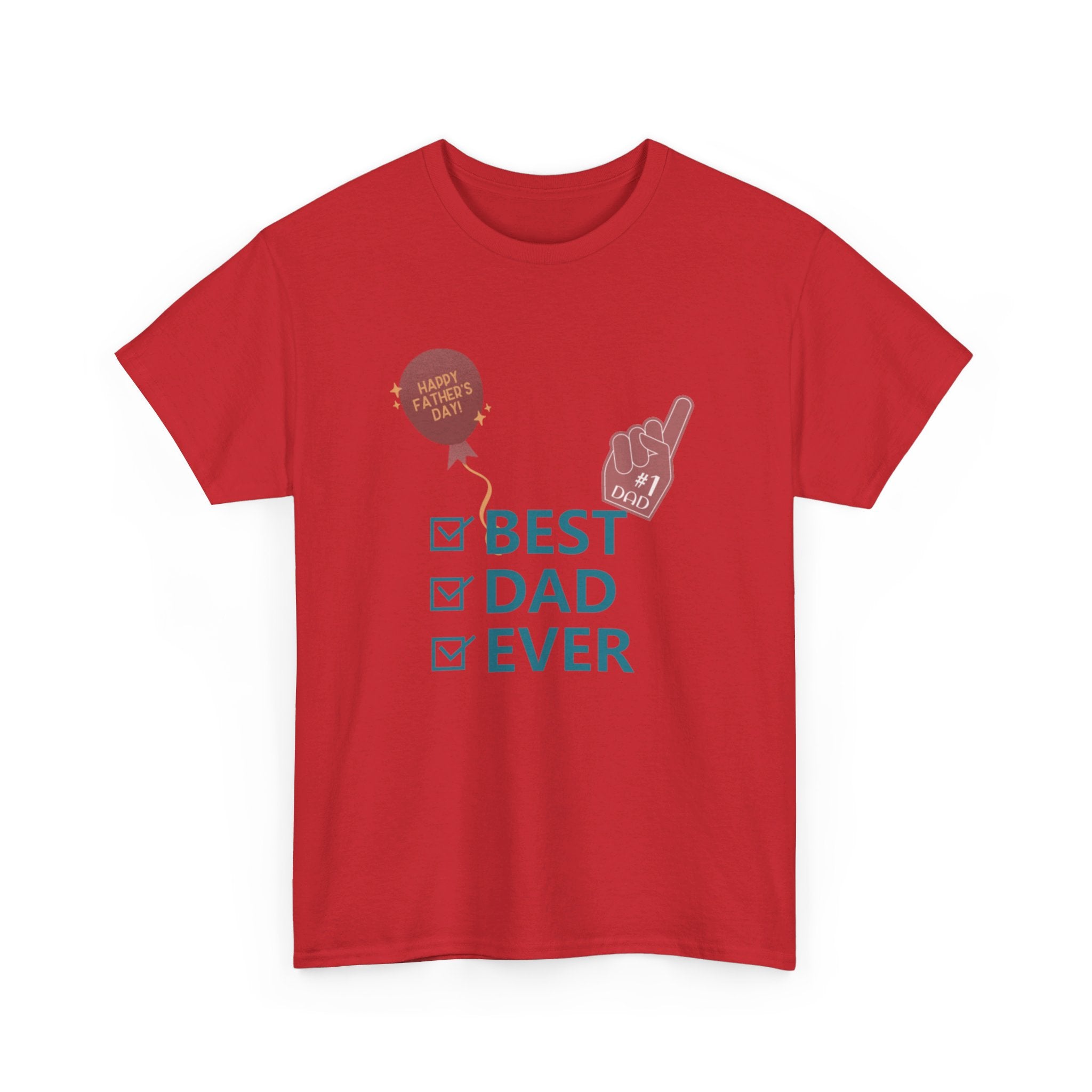 Best Dad Ever Unisex Heavy Cotton Tee