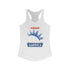 God Bless America Women's Ideal Racerback Tank