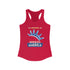 God Bless America Women's Ideal Racerback Tank