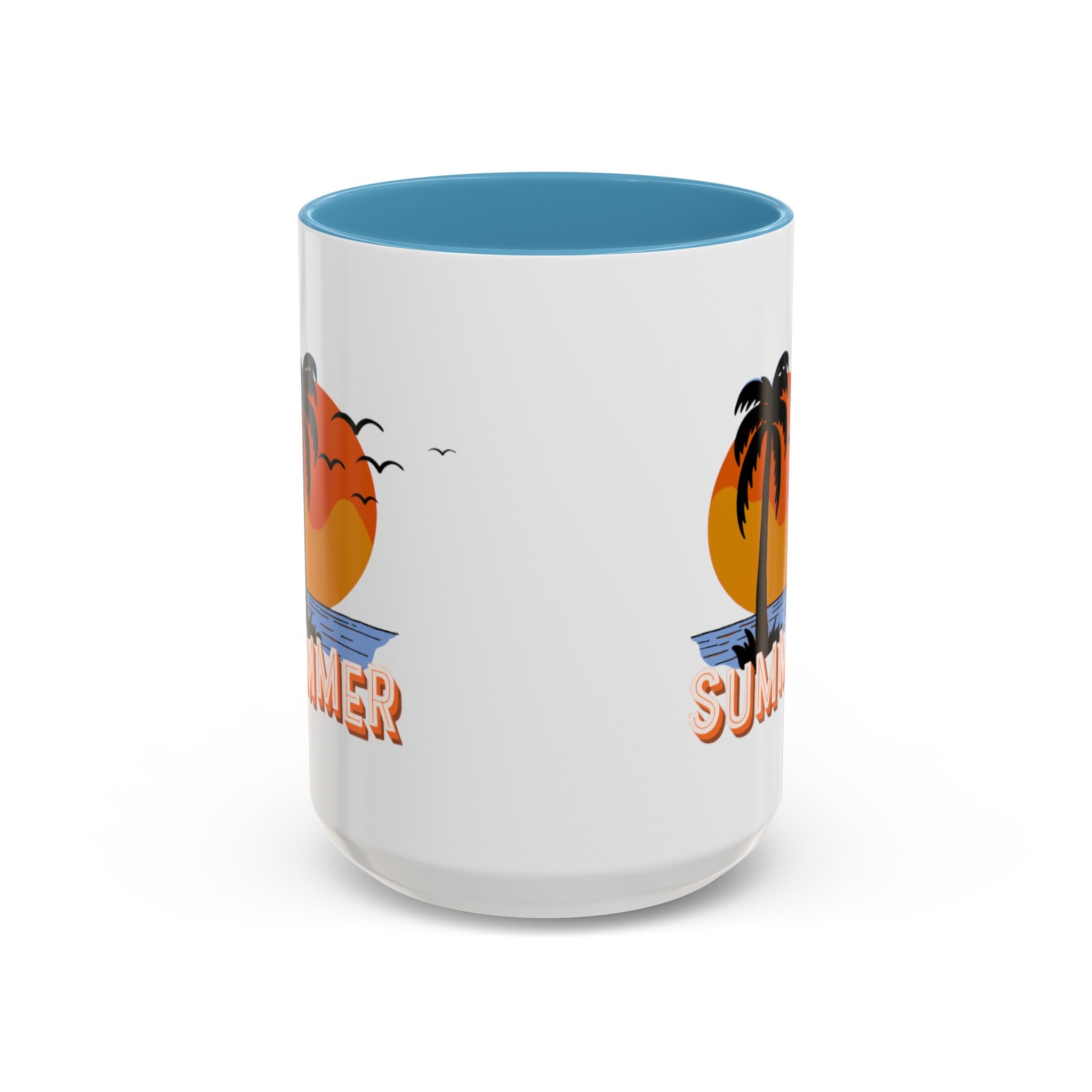 Summer Sunset Accent Coffee Mug (11, 15oz)