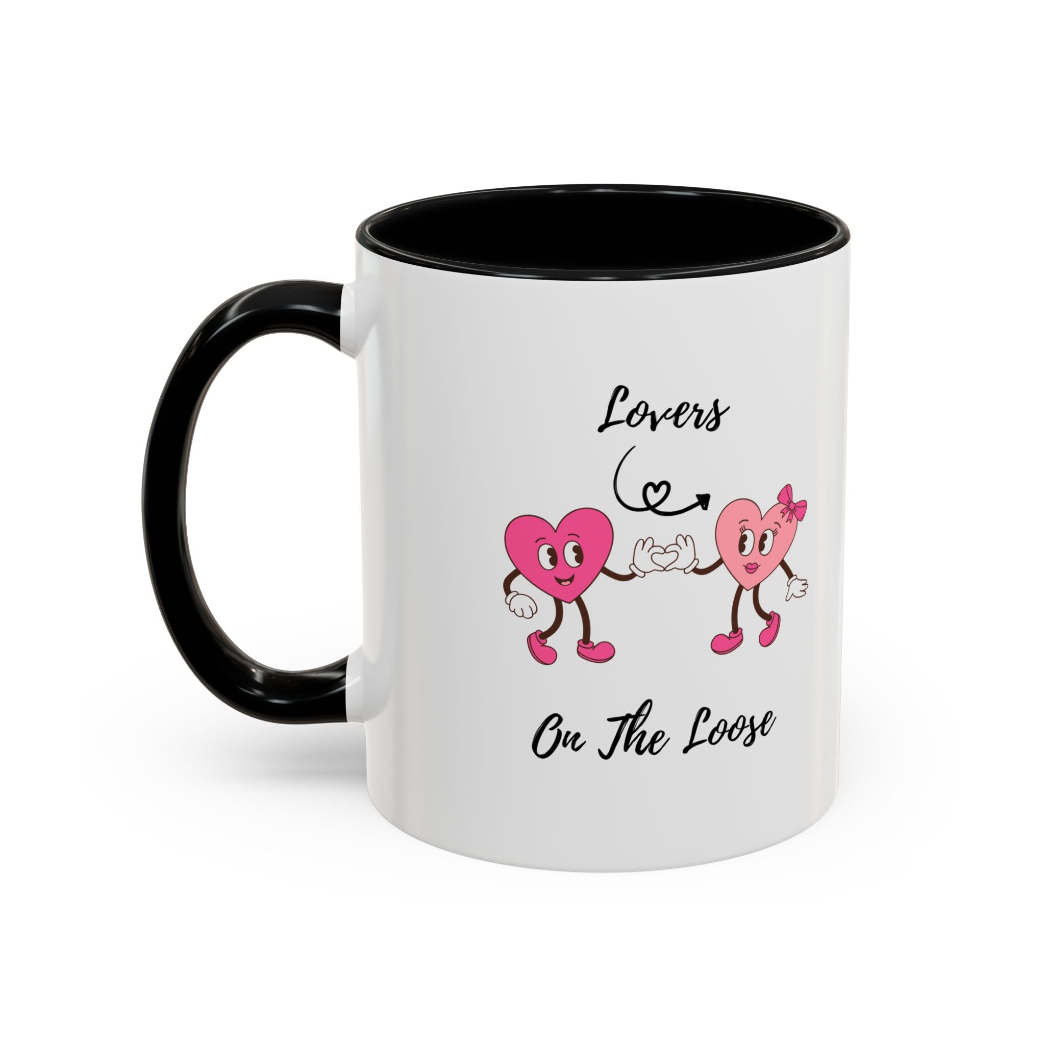 Lovers On The Loose Accent Coffee Mug (11, 15oz)