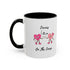 Lovers On The Loose Accent Coffee Mug (11, 15oz)