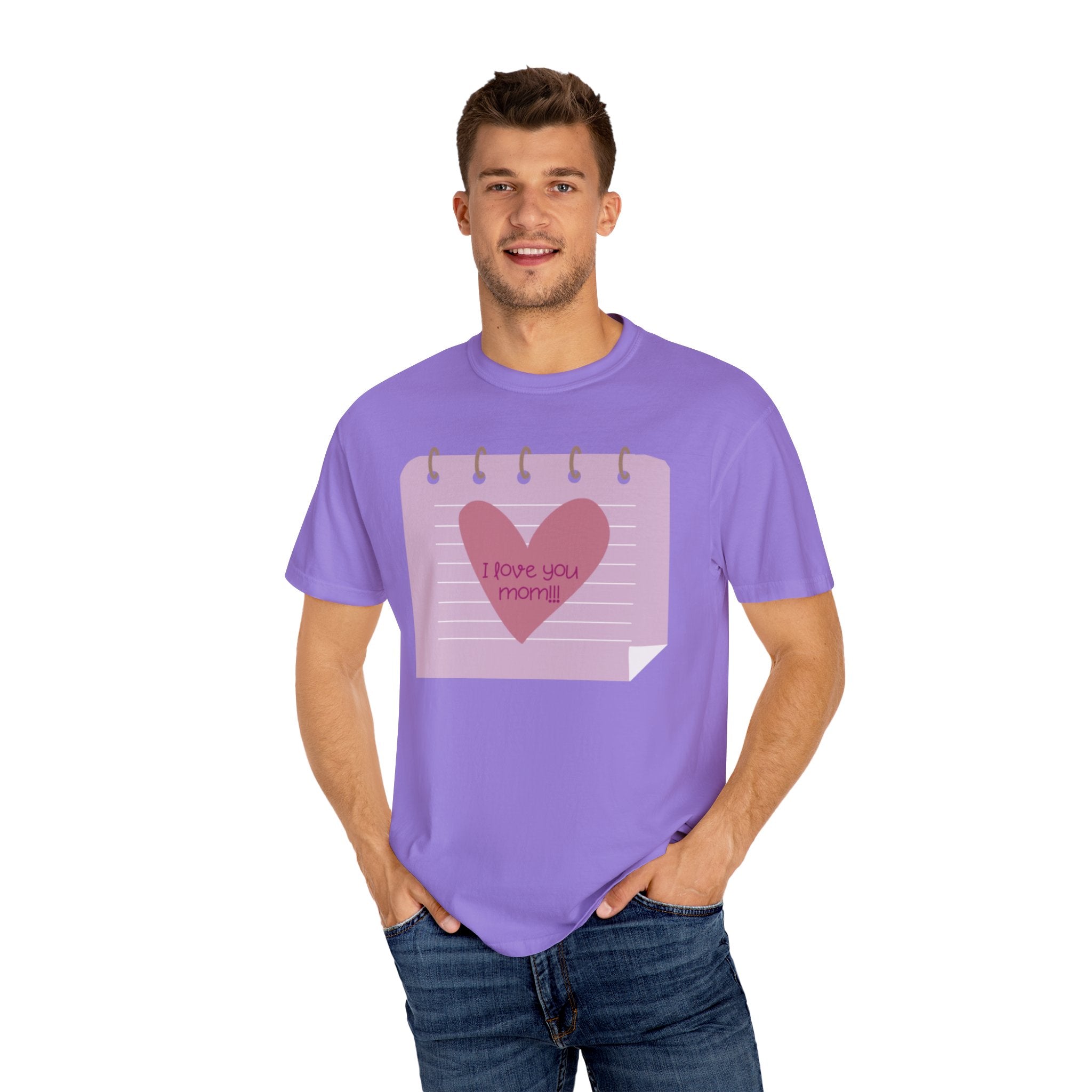 Happy Mom Day!! Unisex Garment-Dyed T-shirt