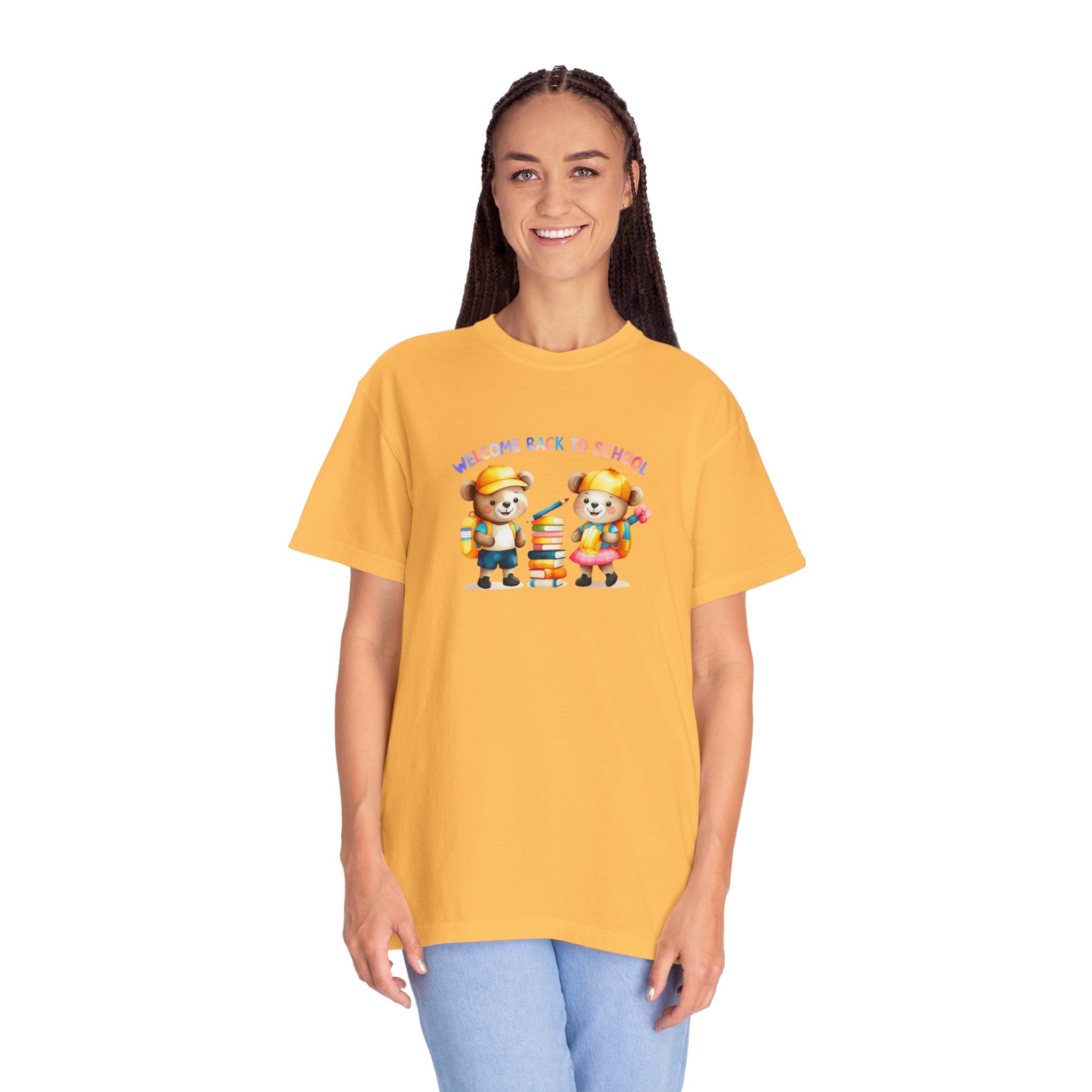 Welcome Back to School Unisex Garment-Dyed T-Shirt