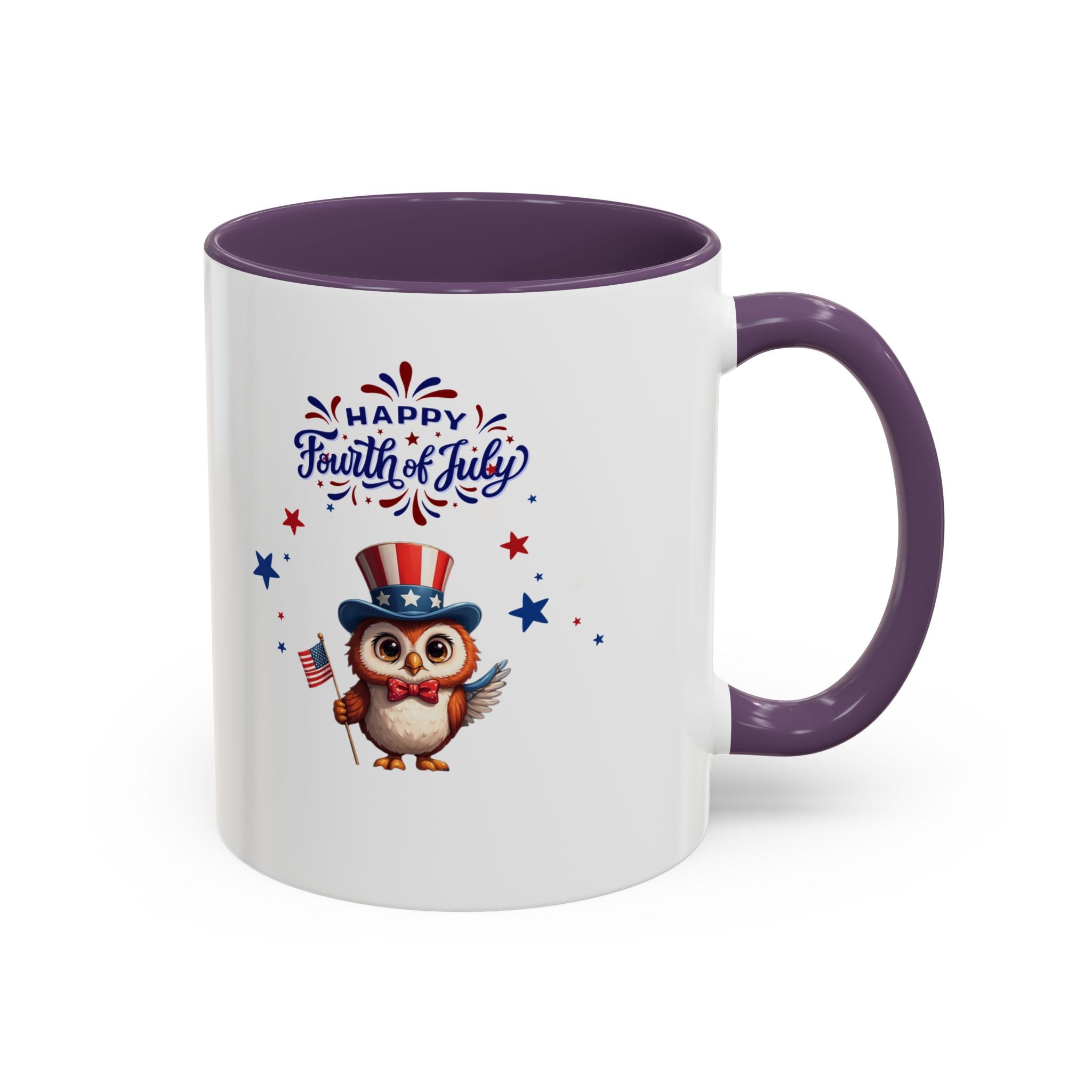 American Eagle Happy 4th of July Coffee Mug