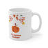 Pumpkin Season Ceramic Mug 11oz