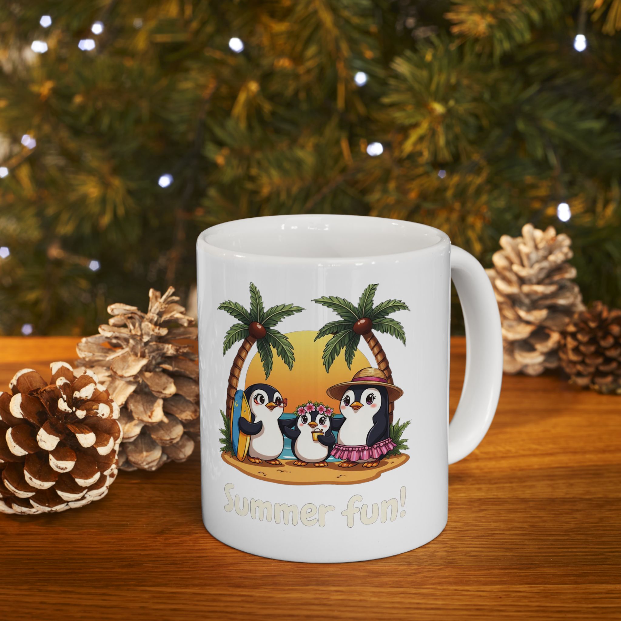 Summer Fun Ceramic Mug