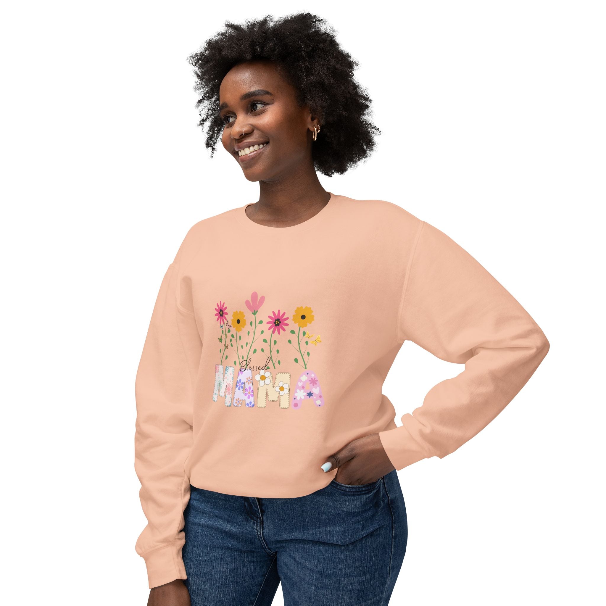 Blessed Mama Crewneck Sweatshirt