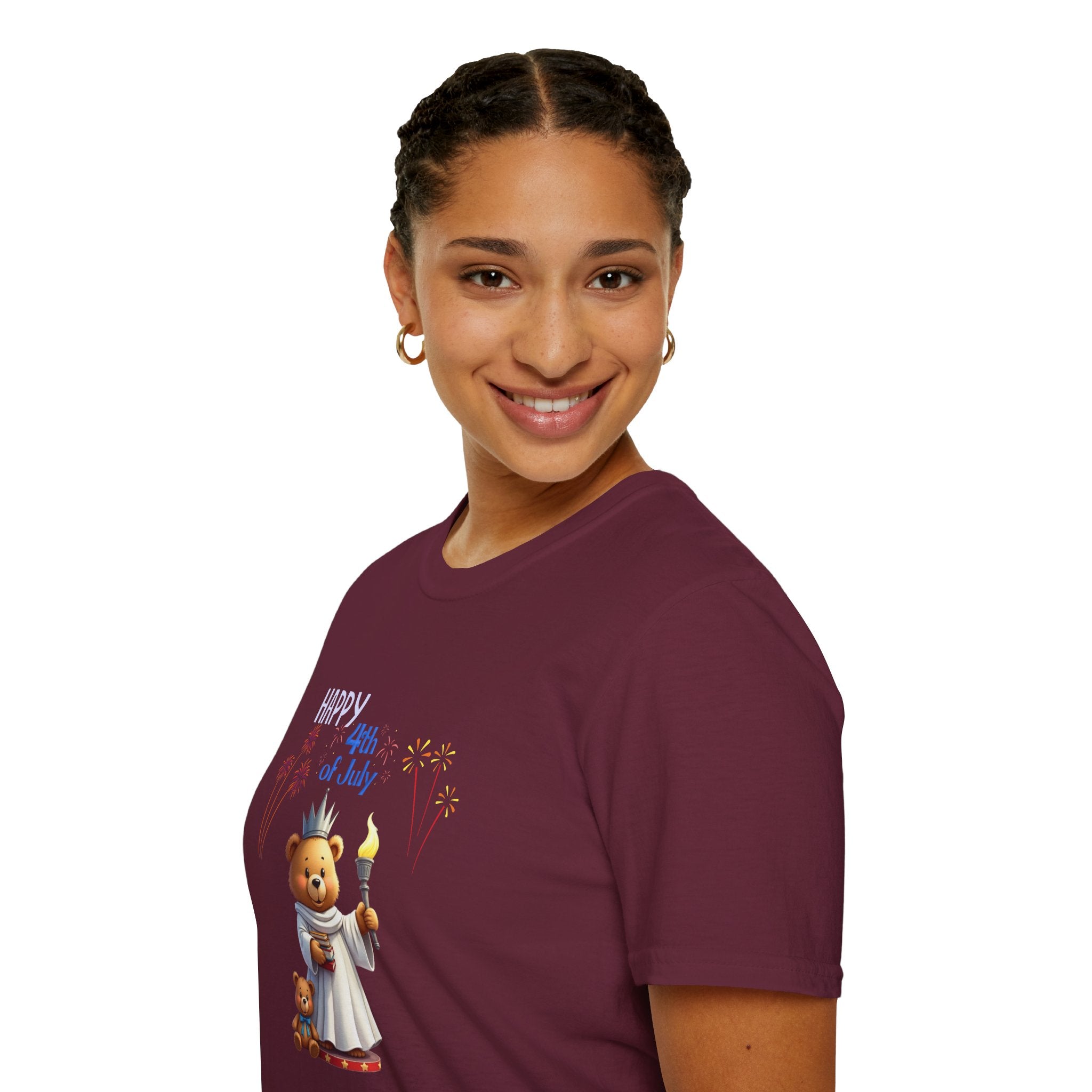 Lady Liberty Unisex Softstyle T-Shirt