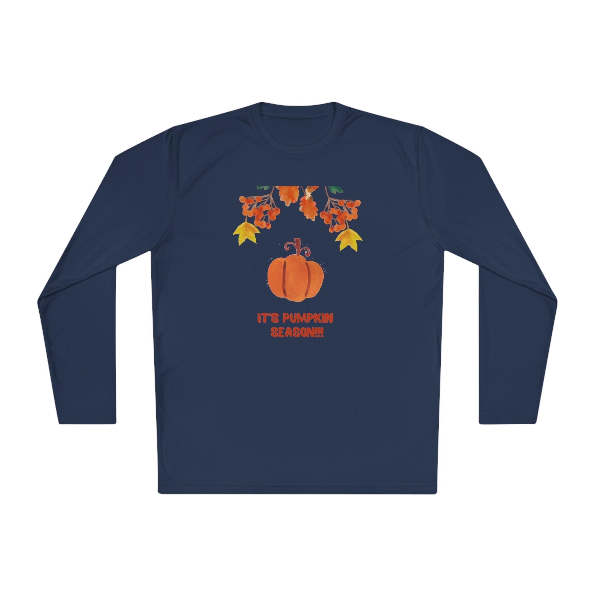 Pumpkin Season Unisex Lightweight Long Sleeve Tee
