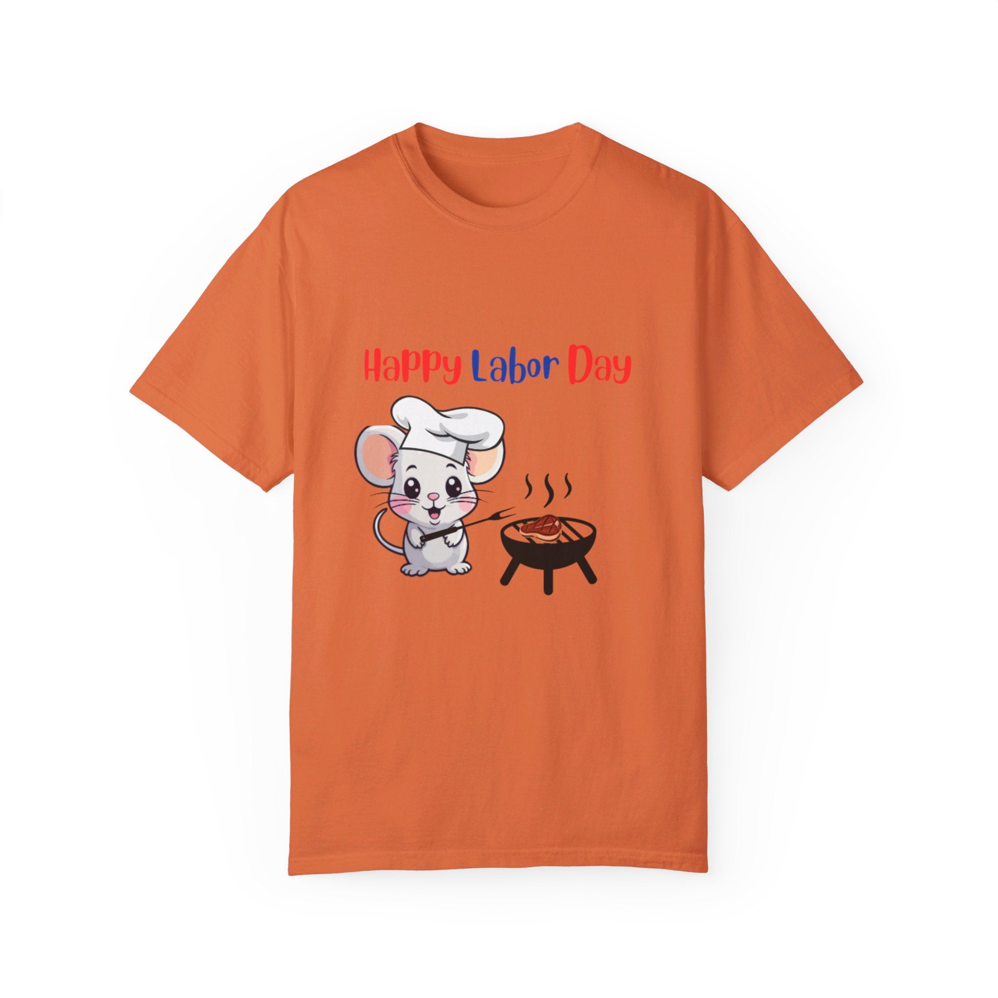 Labor Day Cookout Unisex Garment-Dyed T-shirt