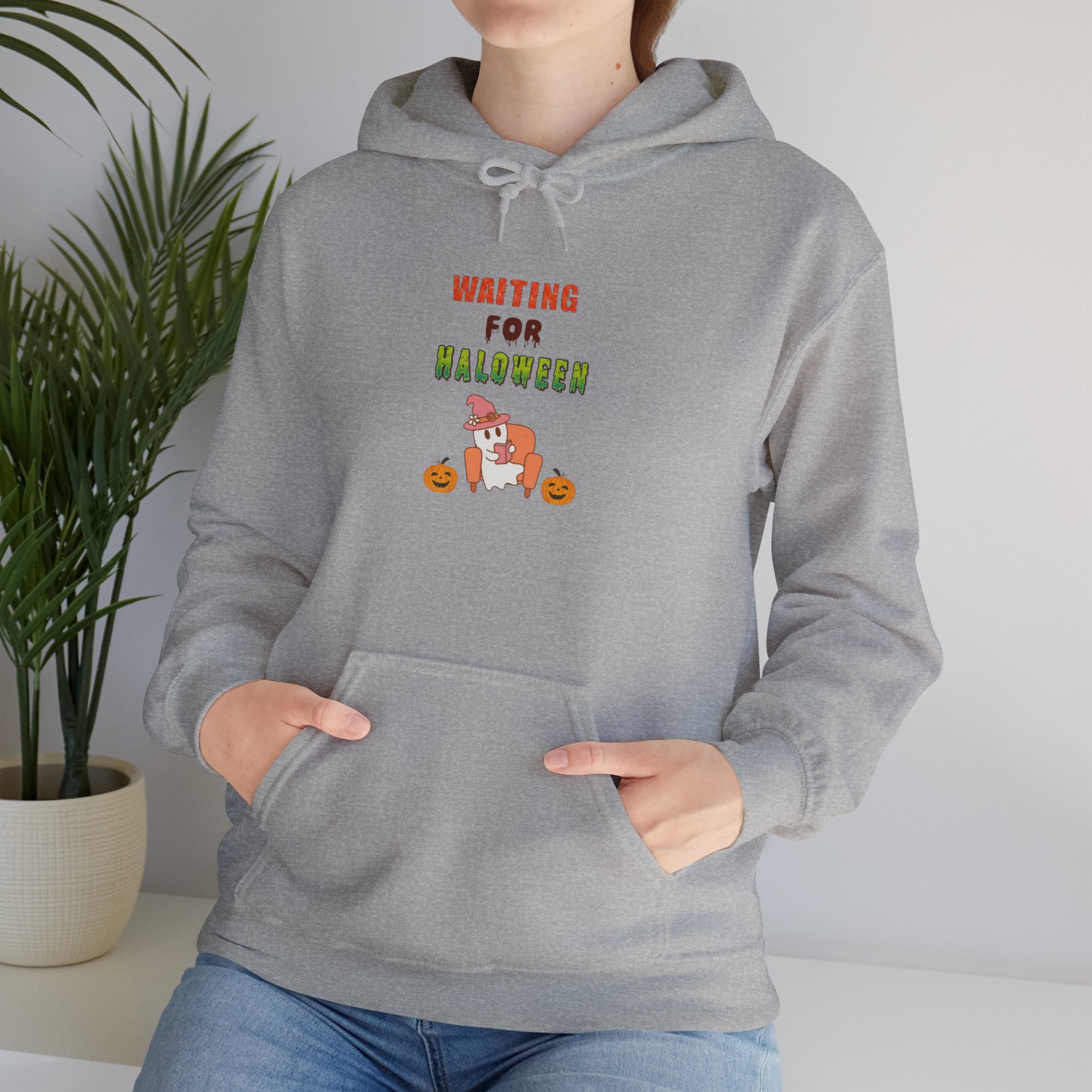 Waiting For Halloween Unisex Heavy Blend™ Hooded Sweatshirt