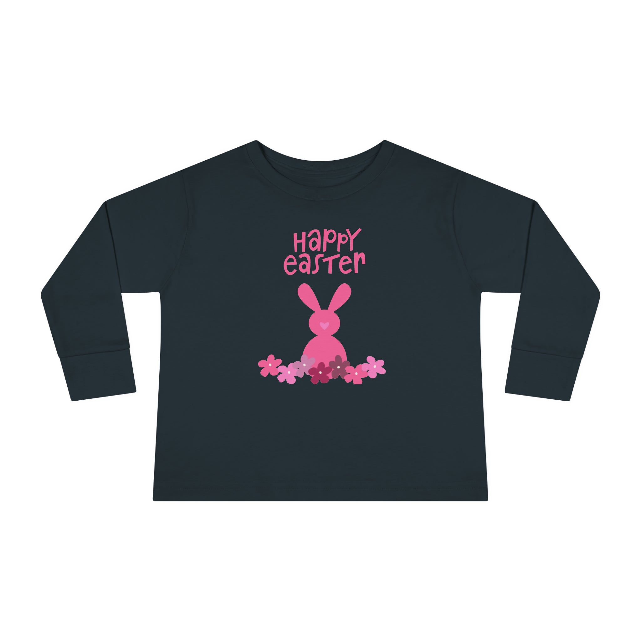 Happy Bunny Day Toddler Long Sleeve Tee
