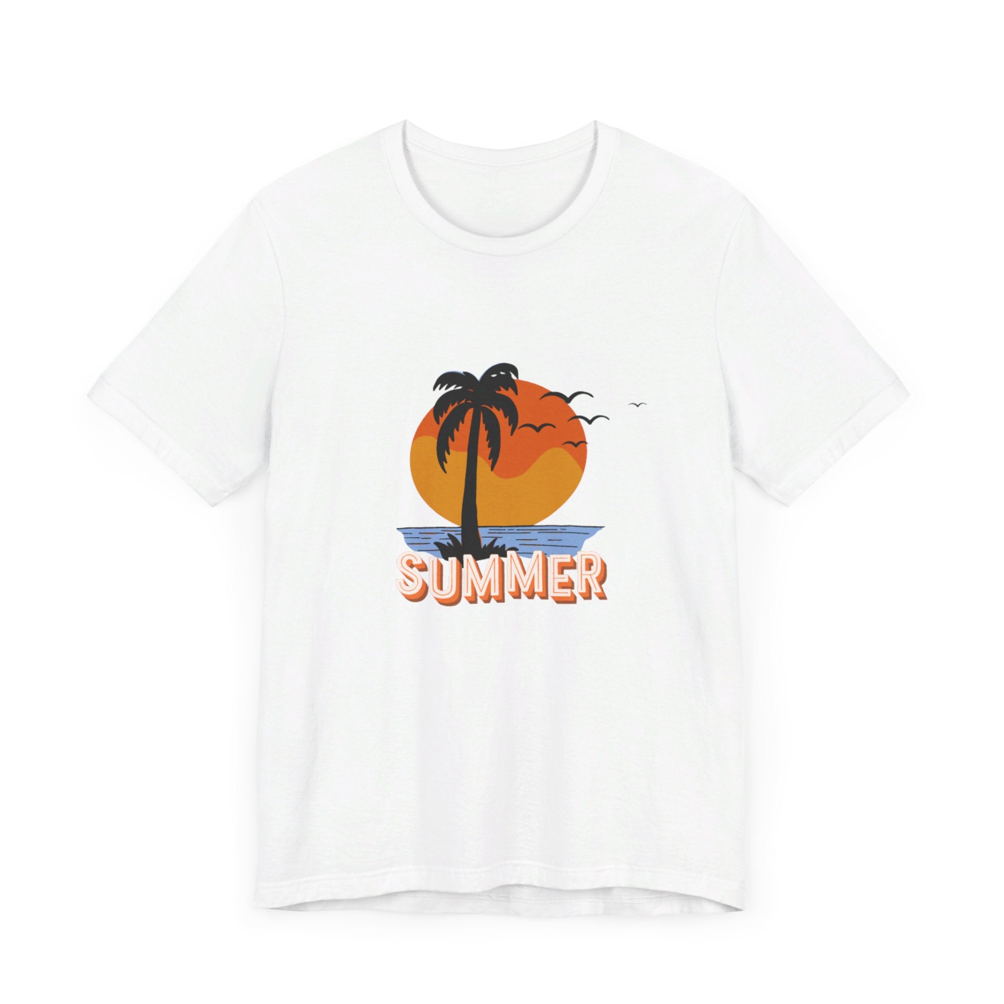 Summer Sunset Unisex Jersey Short Sleeve Tee