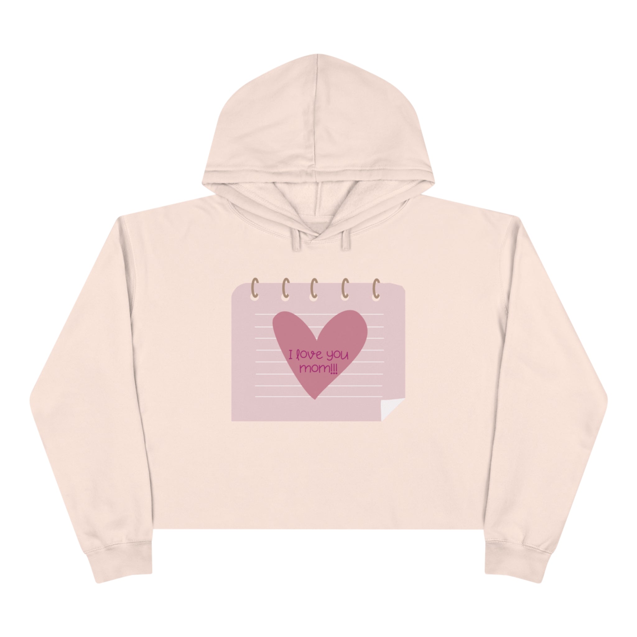 Happy Mom Day!! Crop Hoodie