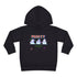 Frosty Party Toddler Pullover Fleece Hoodie