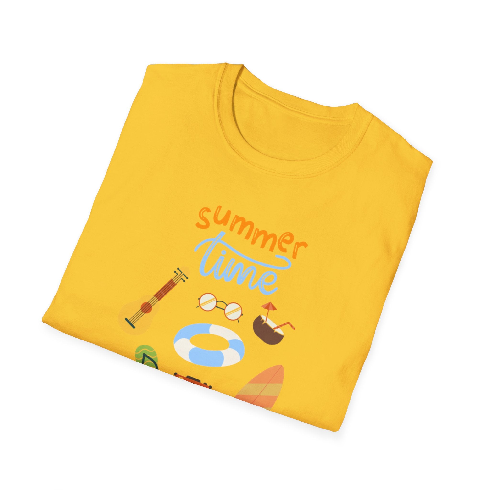 Summertime Fun Unisex Softstyle T-Shirt