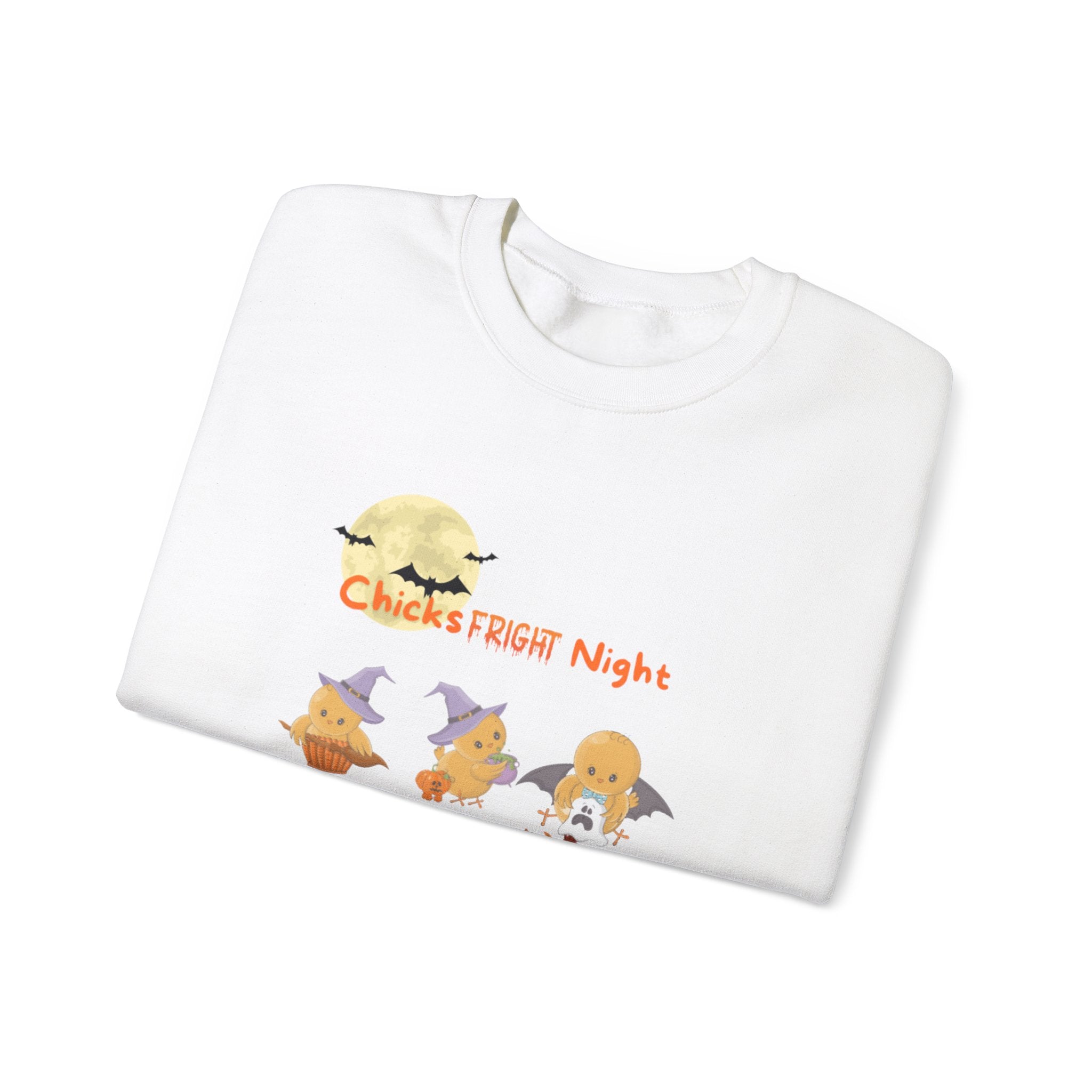 Chicks Fright Night Unisex Heavy Blend™ Crewneck Sweatshirt