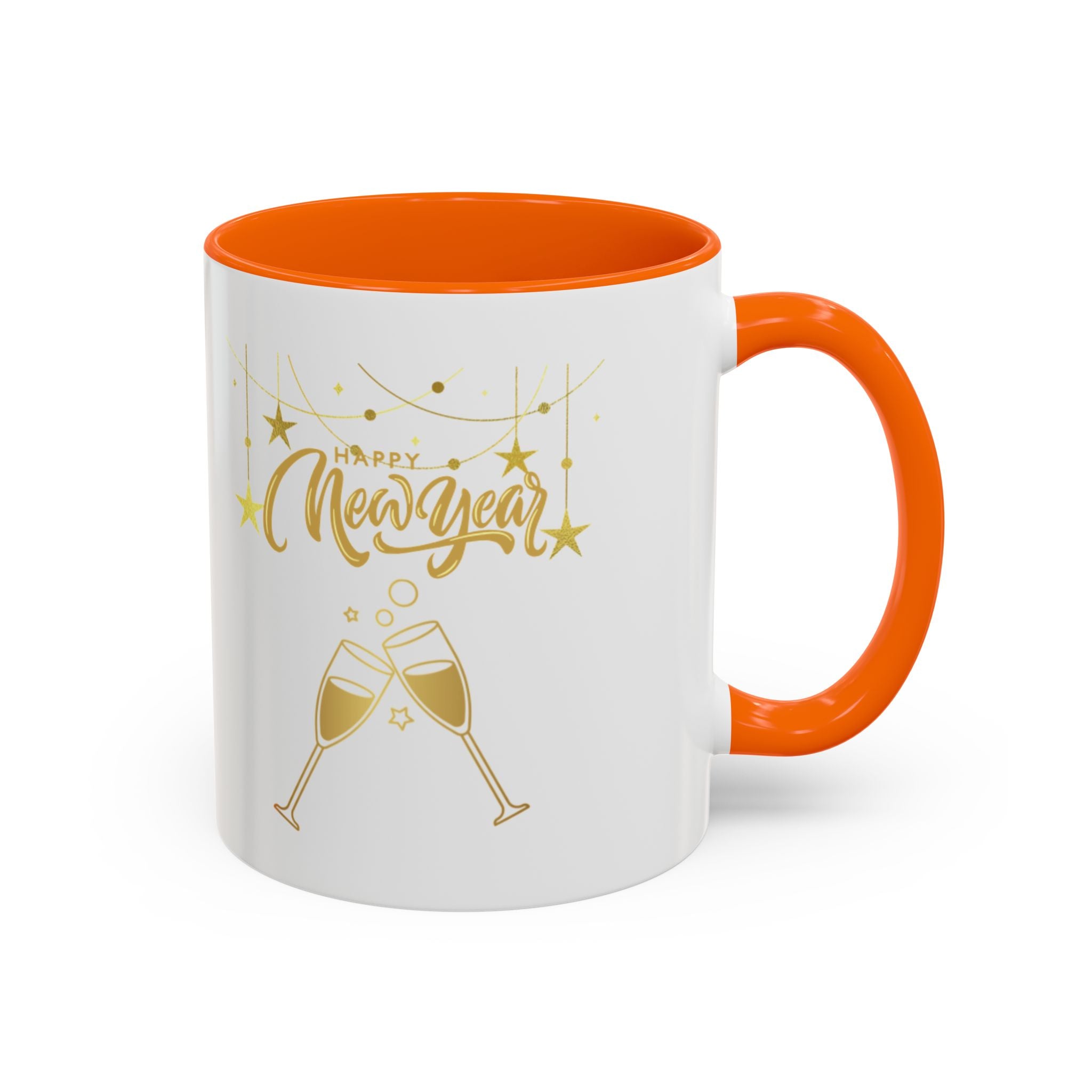 Happy New Year Accent Coffee Mug (11, 15oz)