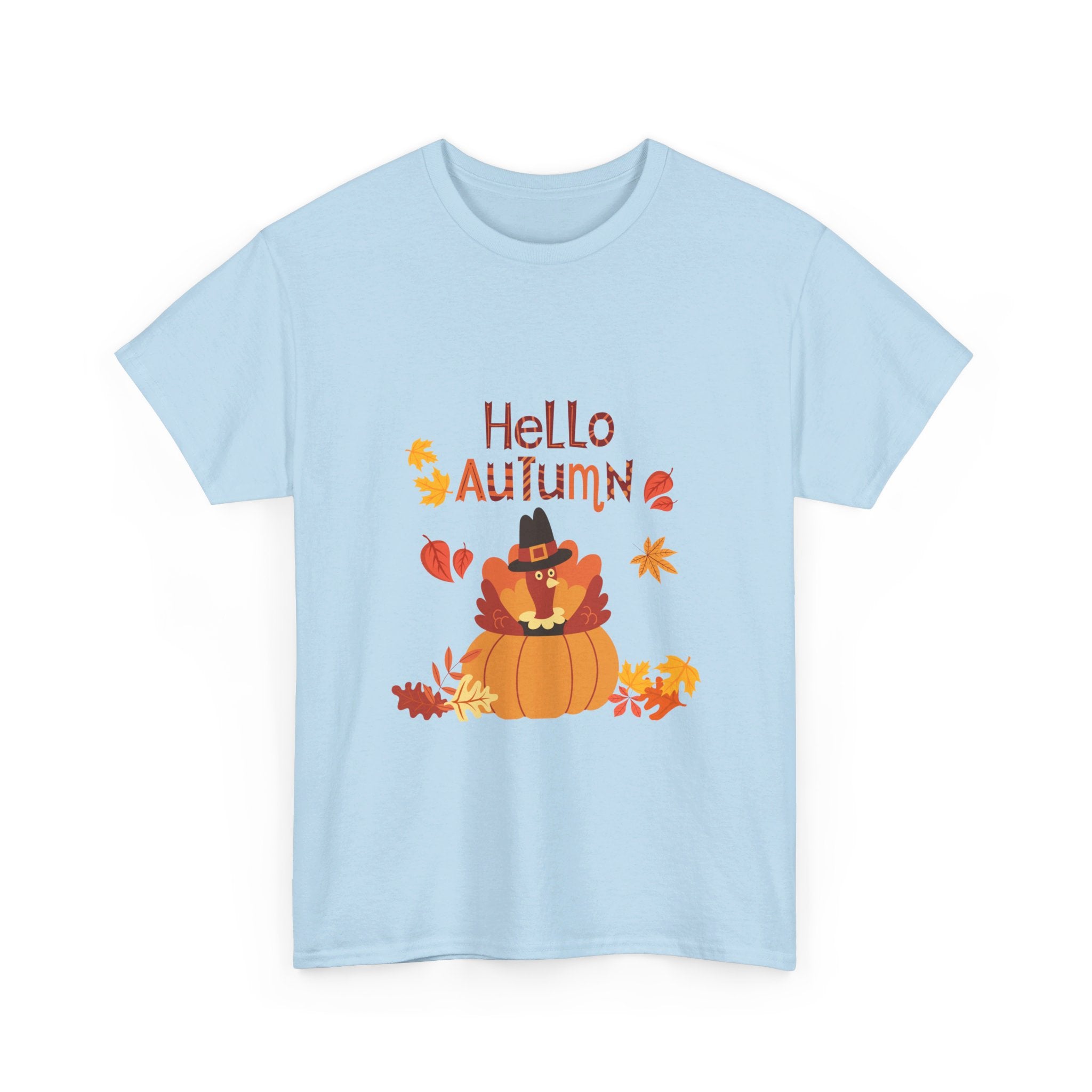 Hello Autumn Unisex Heavy Cotton Tee