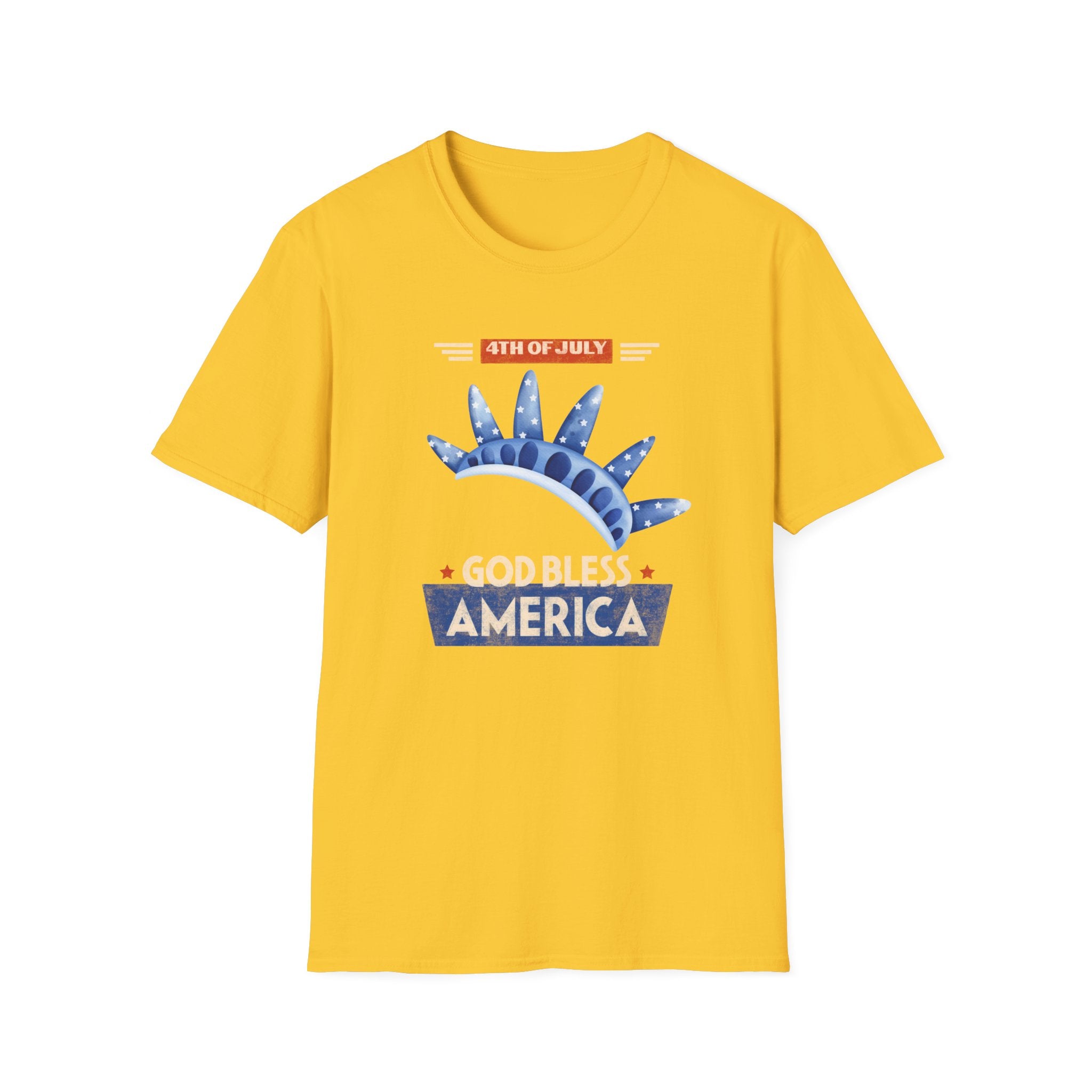 God Bless America Unisex Softstyle T-Shirt