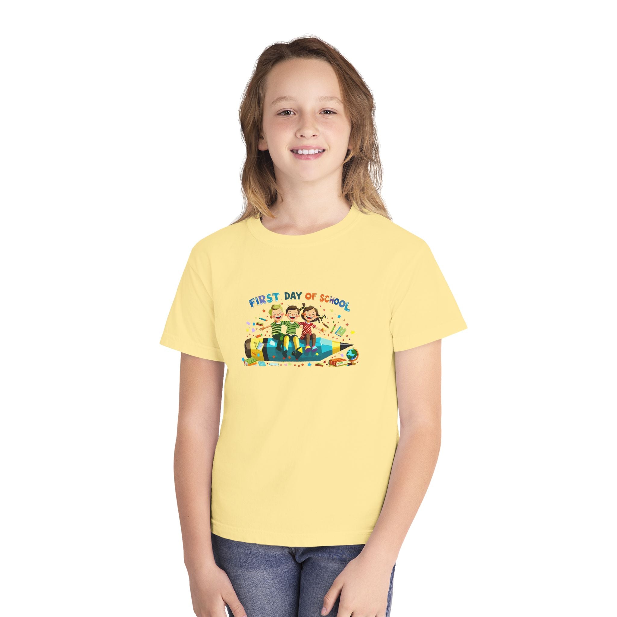 First Day of School Youth Midweight Tee