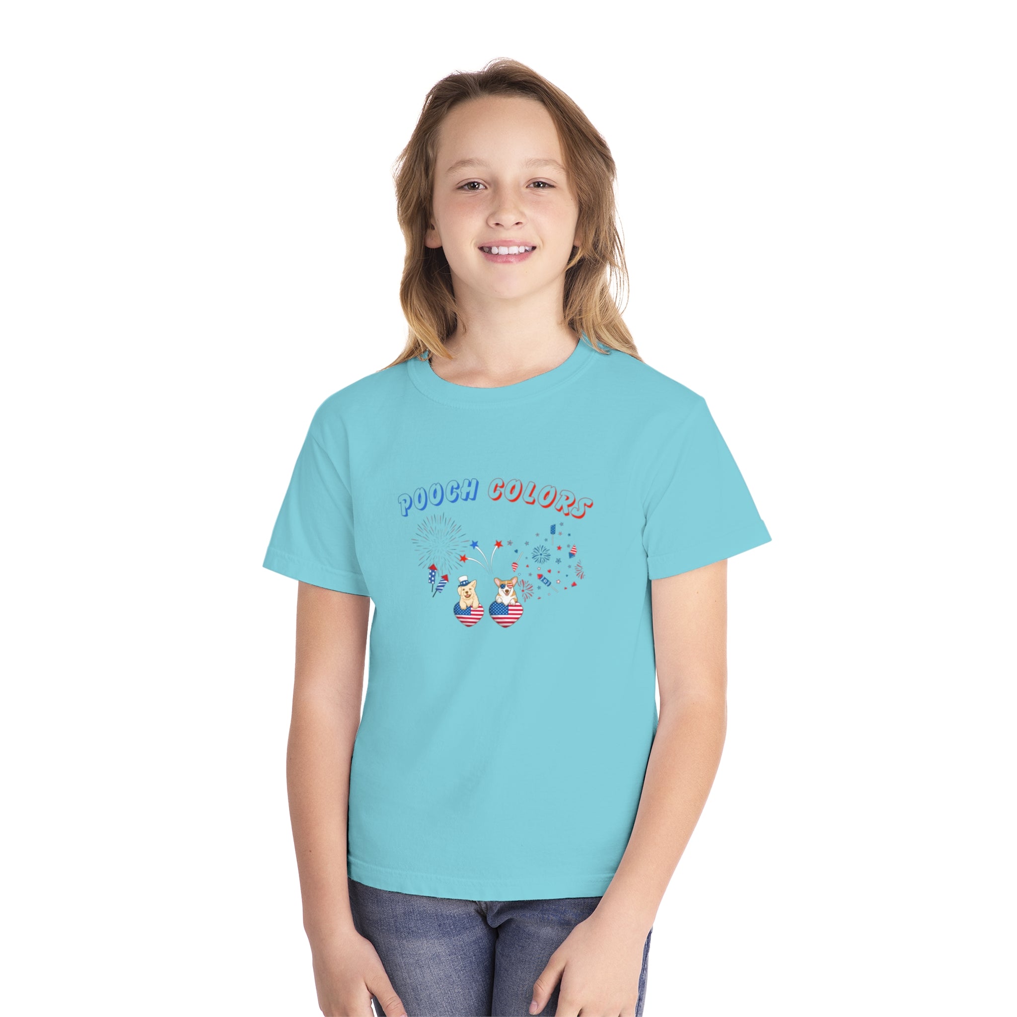 Pooch Colors Youth Midweight Tee