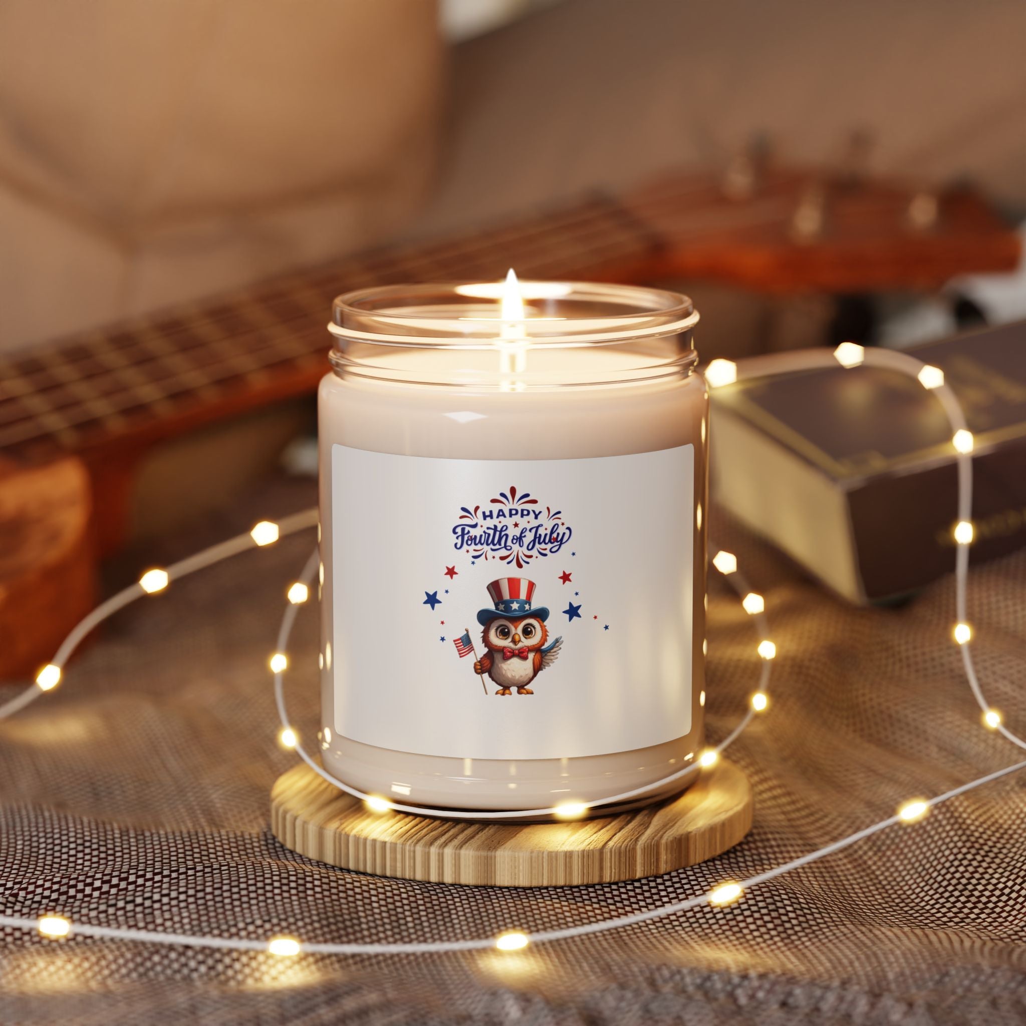 American Eagle Happy 4th of July Candle