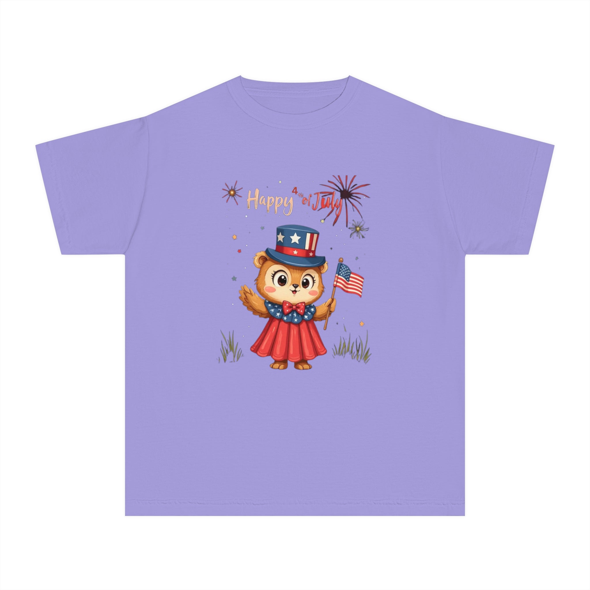 Happy Independence Day Youth Midweight Tee
