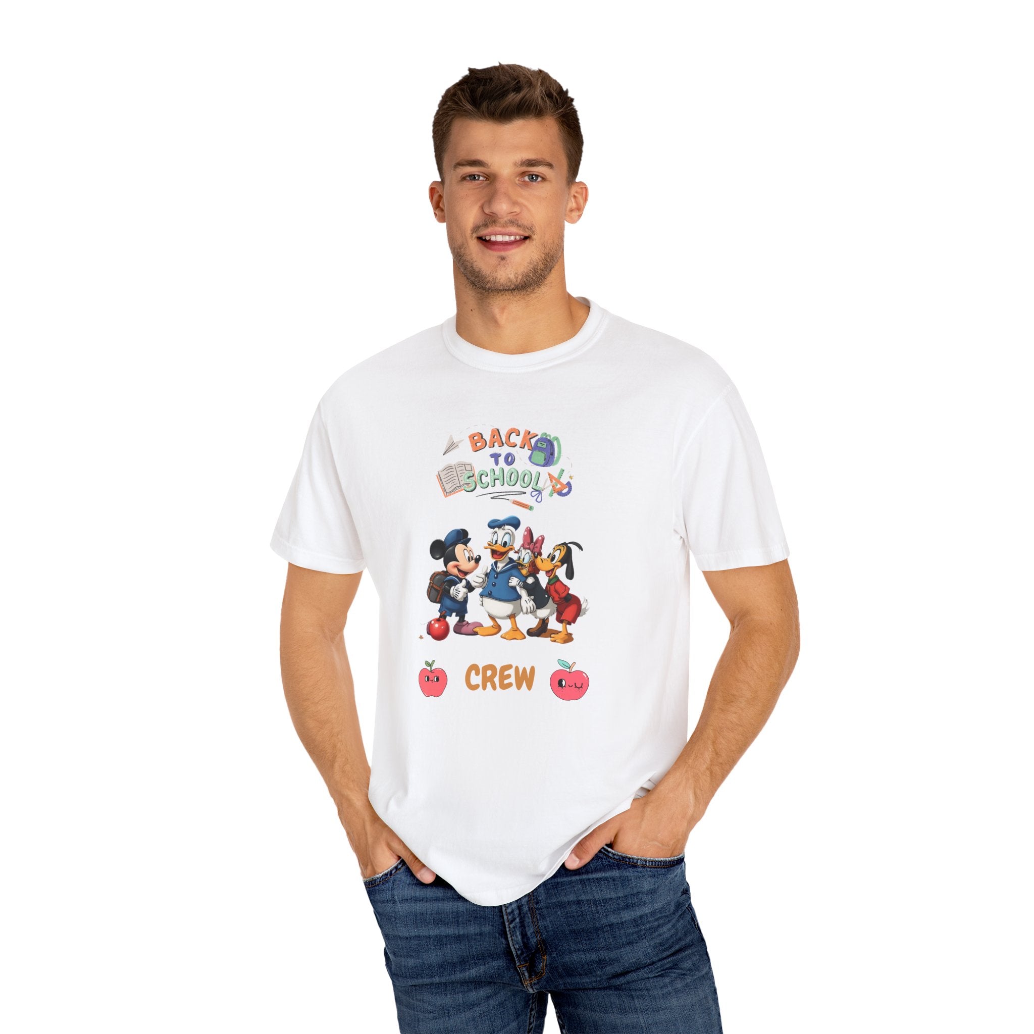 Back to School Crew Unisex Dyed T-Shirt
