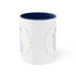 Happy Easter Rabbit Day Accent Coffee Mug, 11oz