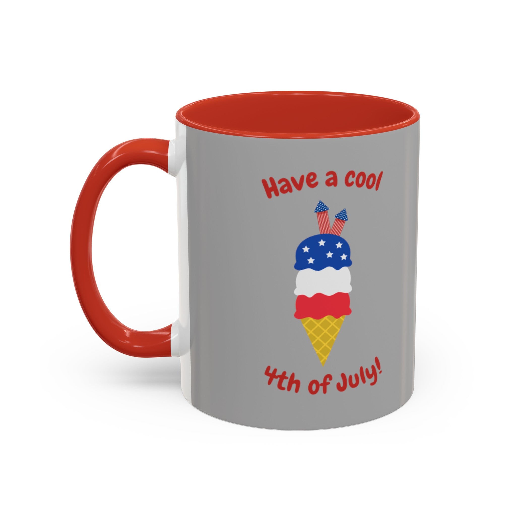 Have A Cool 4th Of July Accent Coffee Mug (11, 15oz)