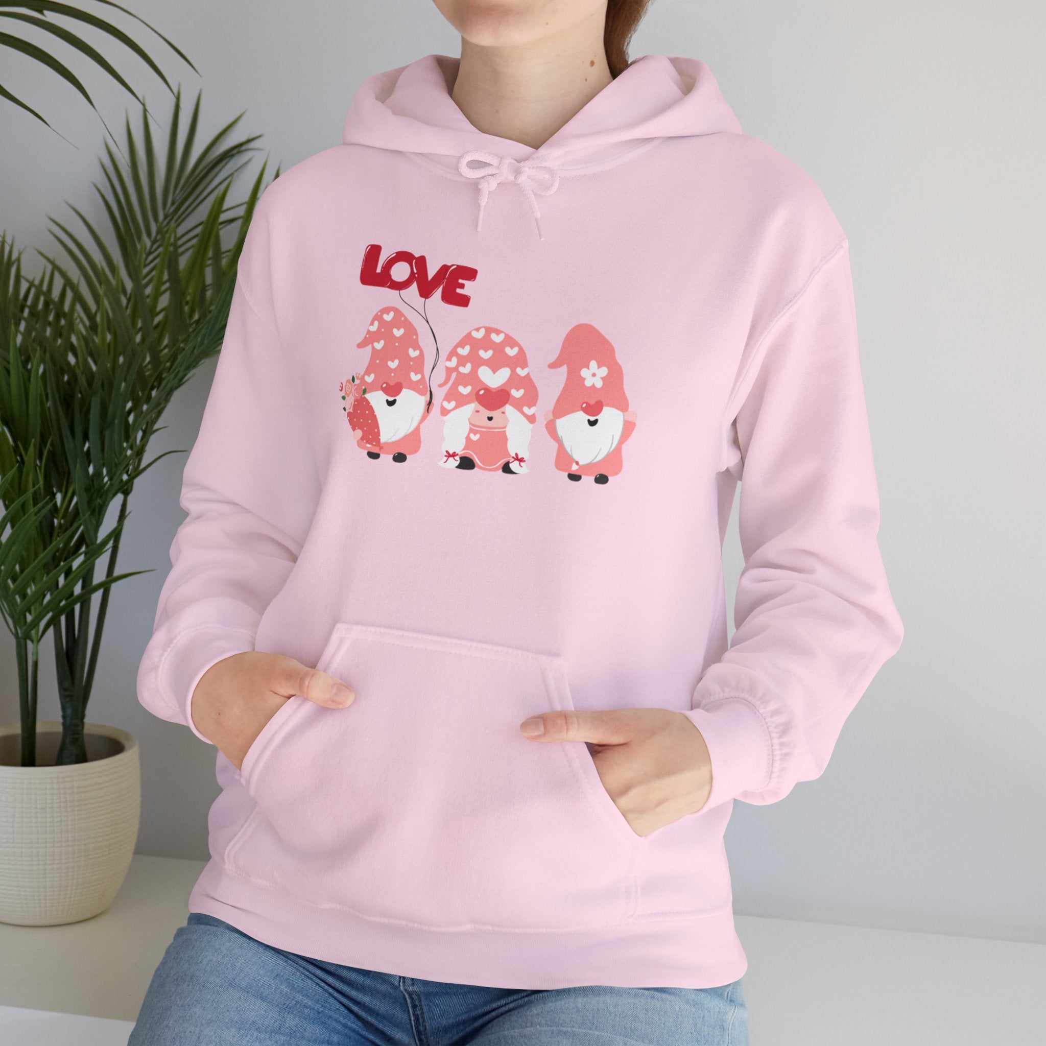 Love Gnome Day Unisex Heavy Blend™ Hooded Sweatshirt