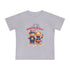 Happy 4th of July Teddy Bear Couple Baby Short T-Shirt