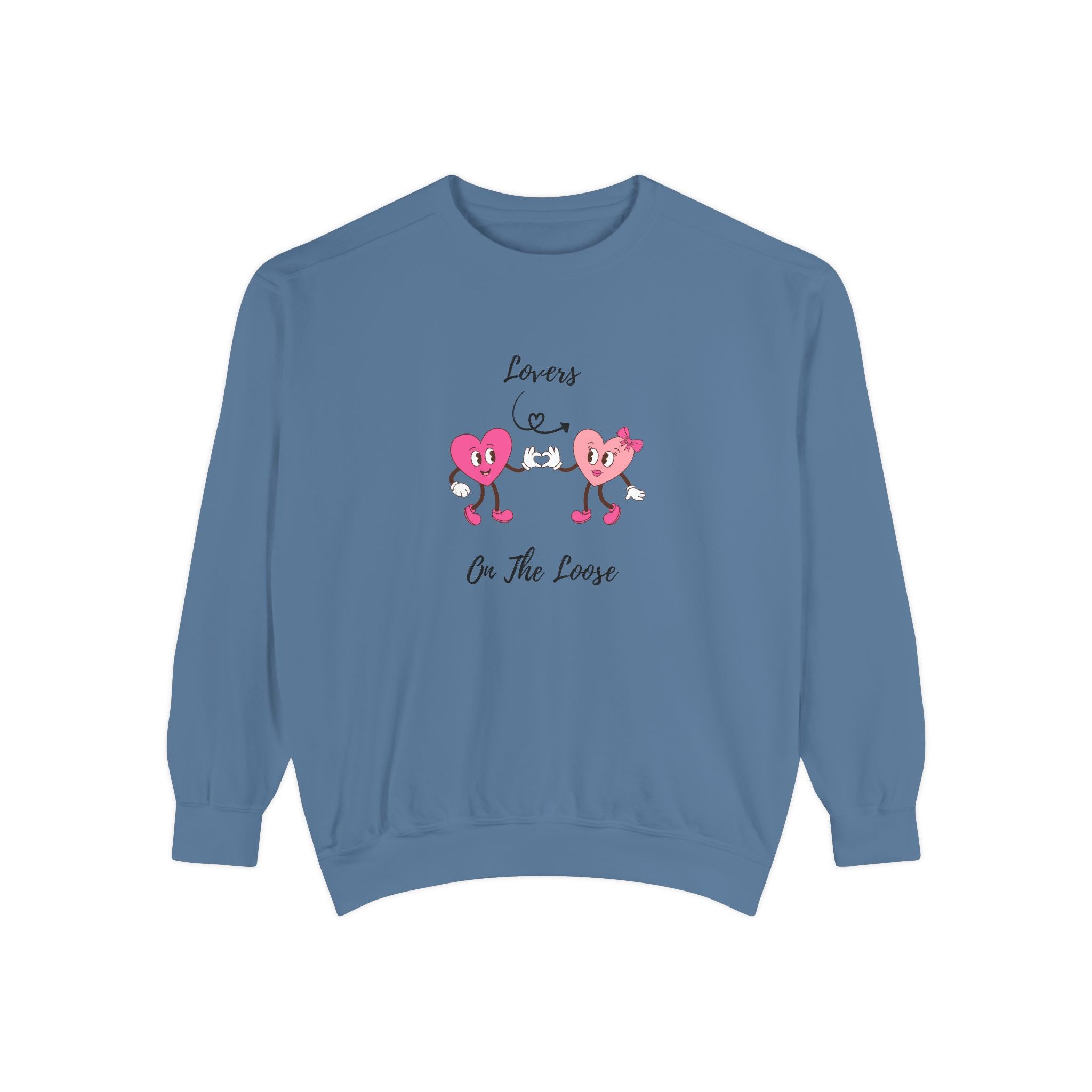 Lovers On The Loose Unisex Garment-Dyed Sweatshirt