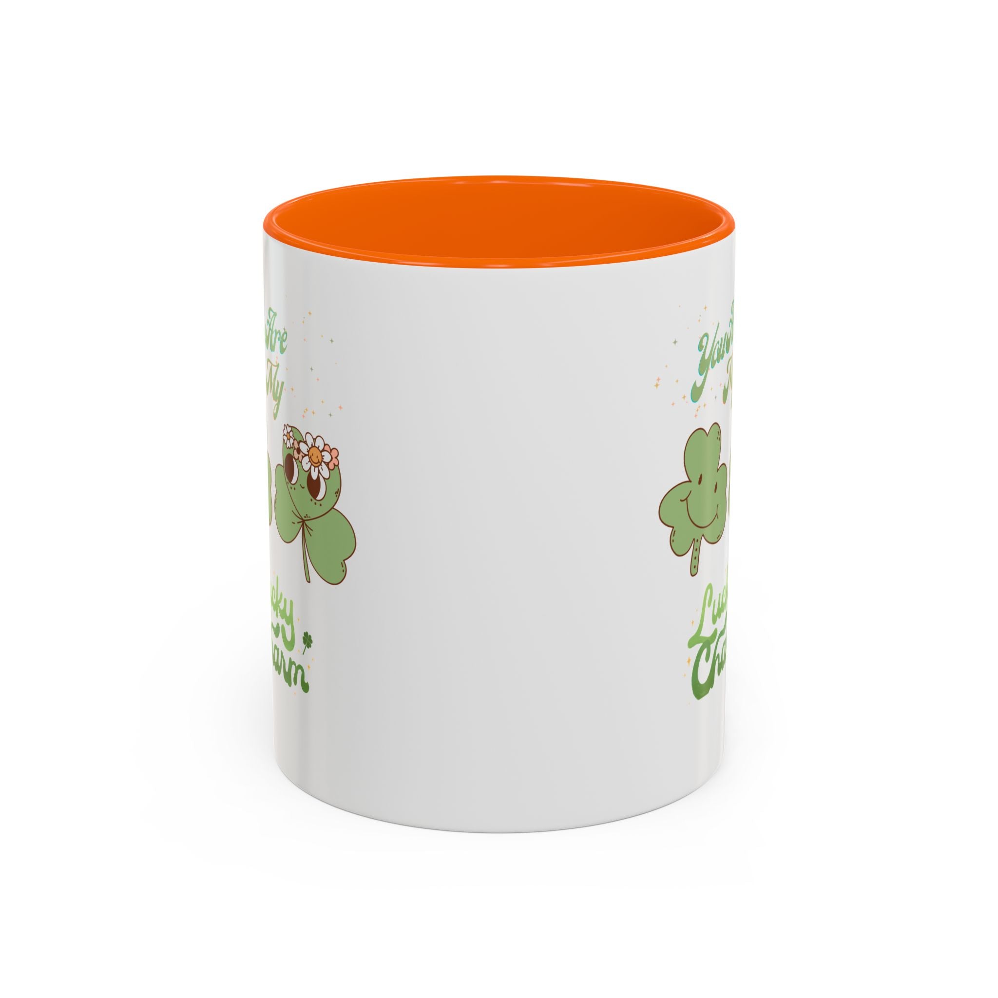 You're my Lucky Charm Accent Coffee Mug - St. Patrick's Day Gift
