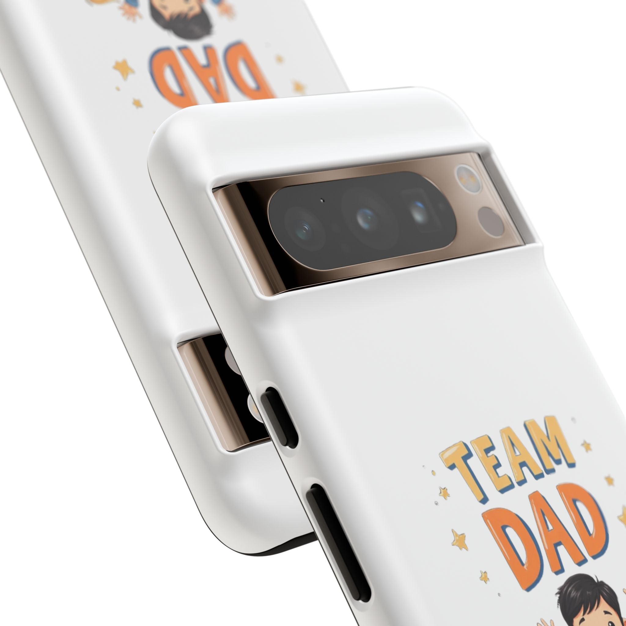 Team Dad Phone Case, Fun Gift for Fathers, Durable Phone Protector, Cute Dad Team Merchandise, Father's Day Special
